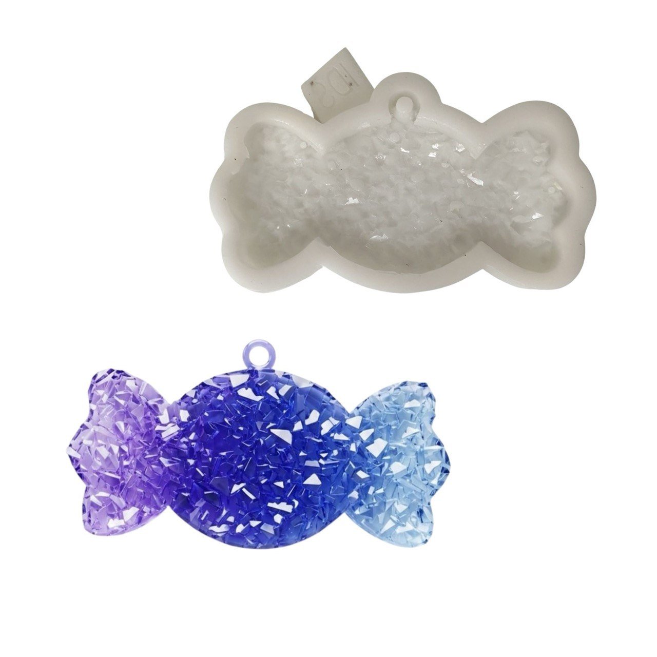 Silicone Mold Candy Druzy 10cm x 6.8cm - Ideas Decor Shop