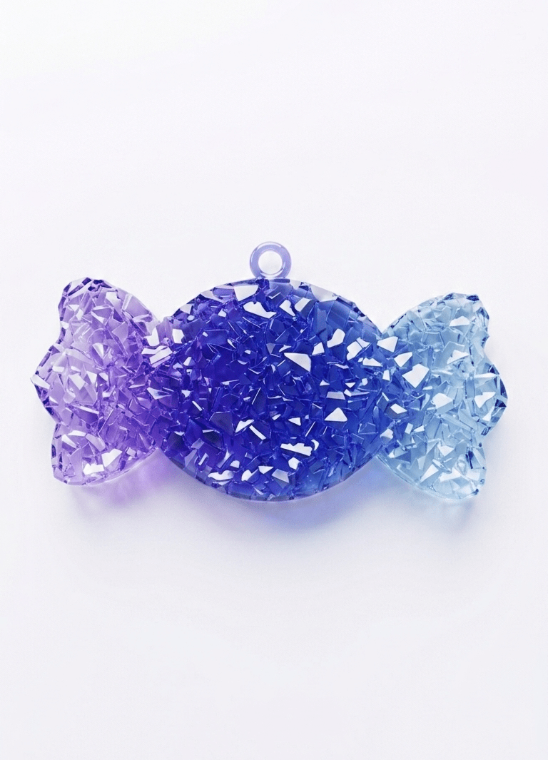 Silicone Mold Candy Druzy 10cm x 6.8cm - Ideas Decor Shop