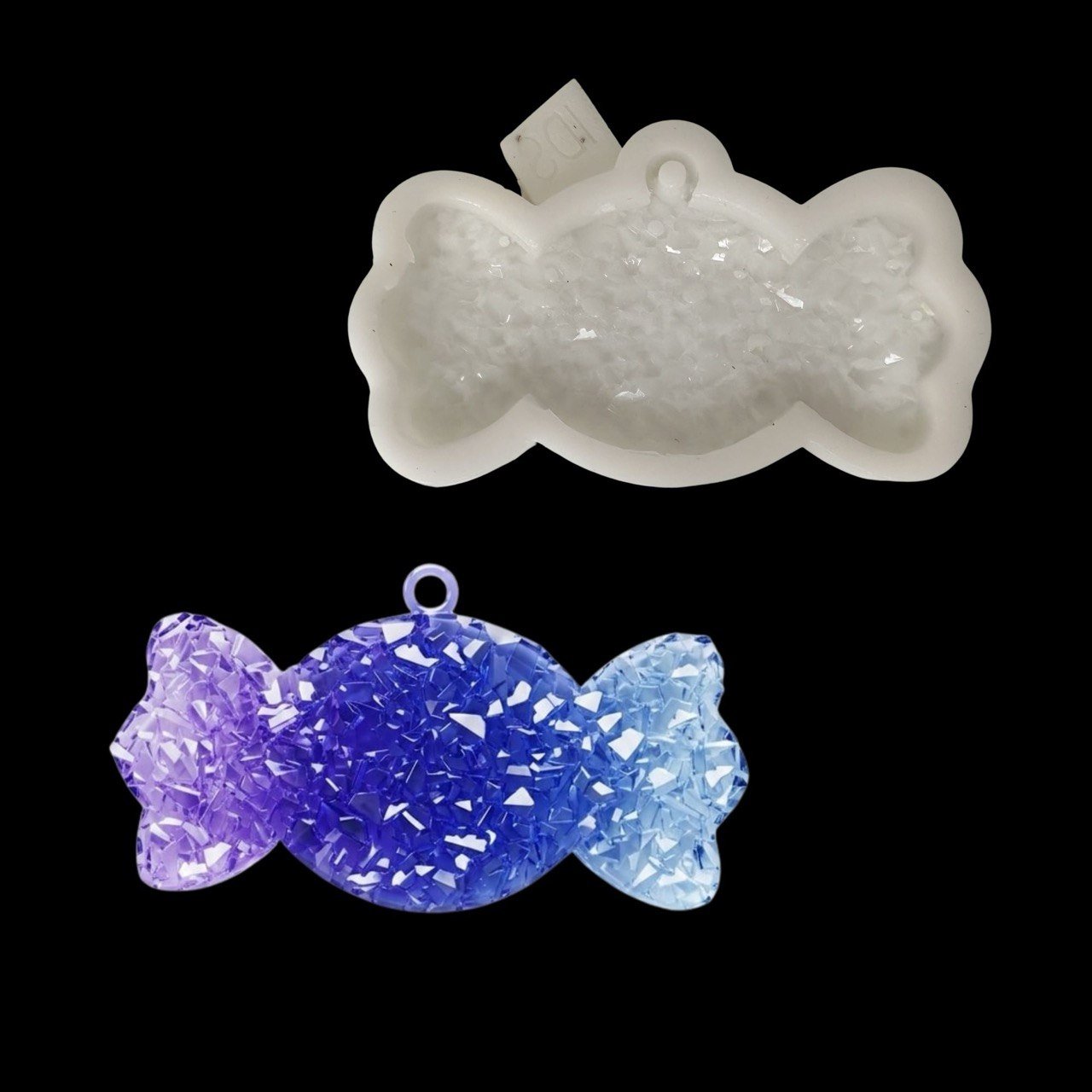 Silicone Mold Candy Druzy 10cm x 6.8cm - Ideas Decor Shop
