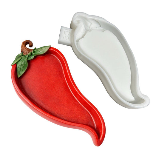 Silicone Mold Chili Pepper Coaster Tray - Ideas Decor Shop