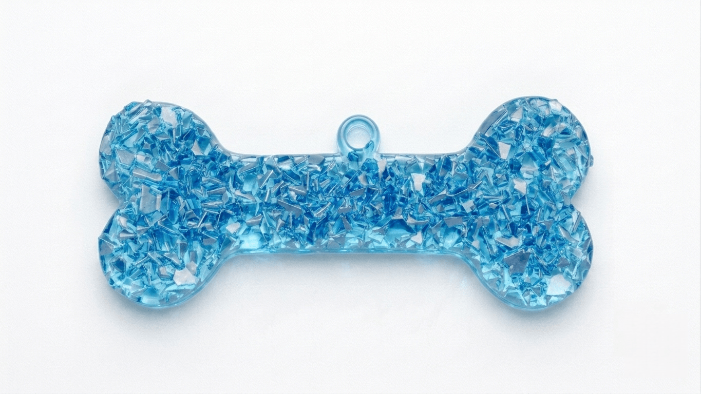 Silicone Mold Crystal Druzy Dog Bone - Ideas Decor Shop