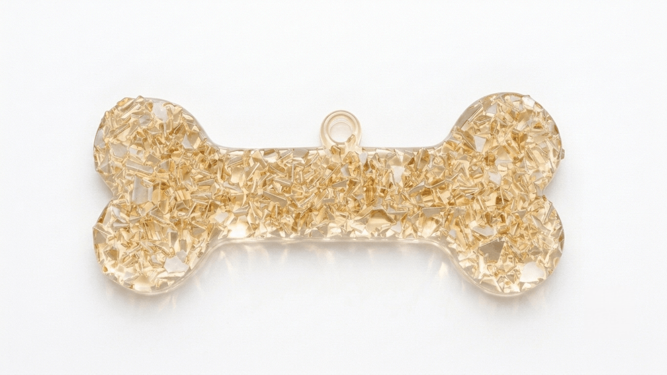 Silicone Mold Crystal Druzy Dog Bone - Ideas Decor Shop