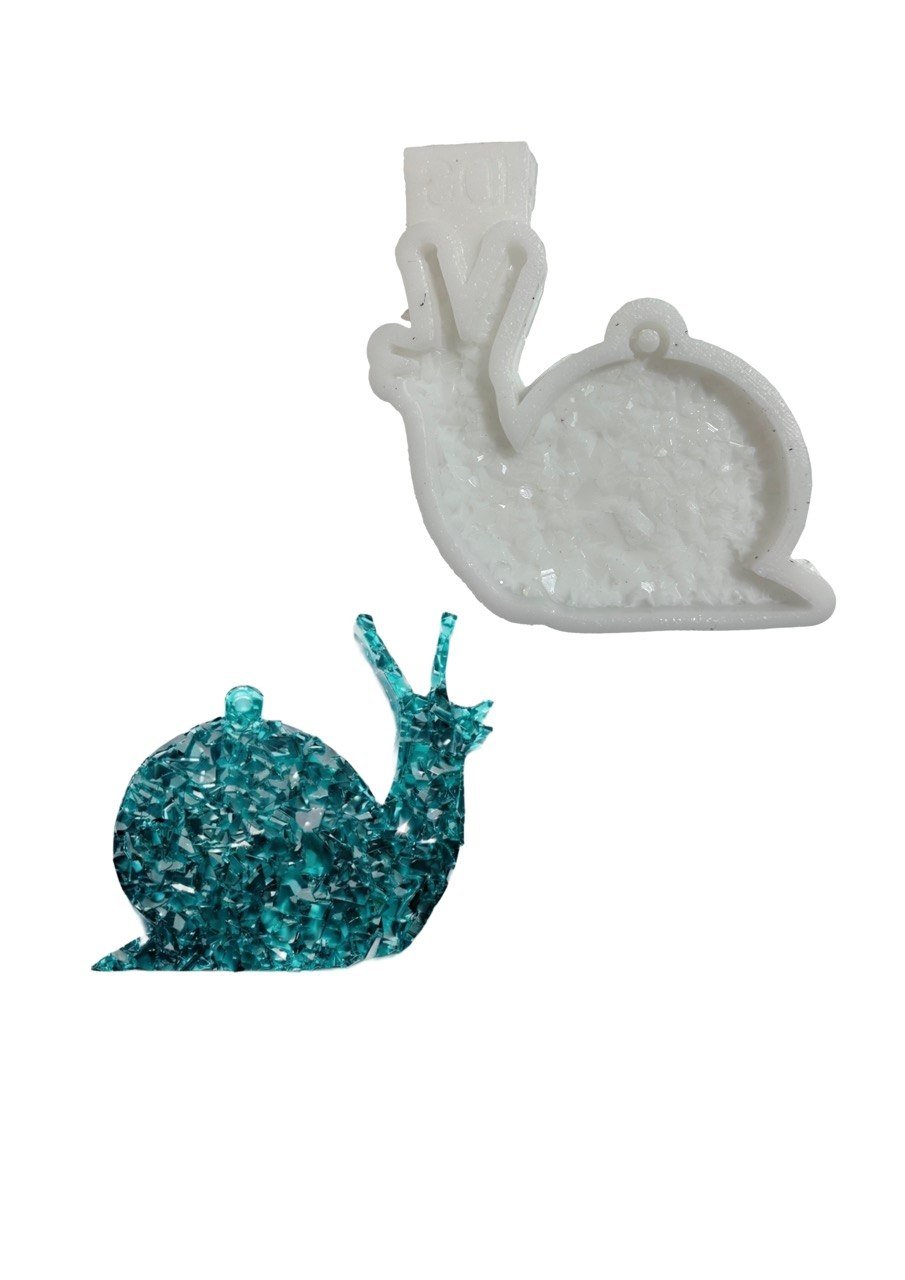 Silicone Mold Crystal Druzy Snail - Ideas Decor Shop