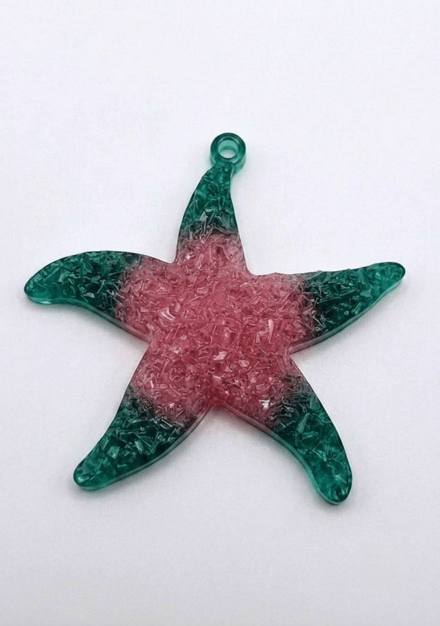 Silicone Mold Crystal Druzy Starfish - Ideas Decor Shop
