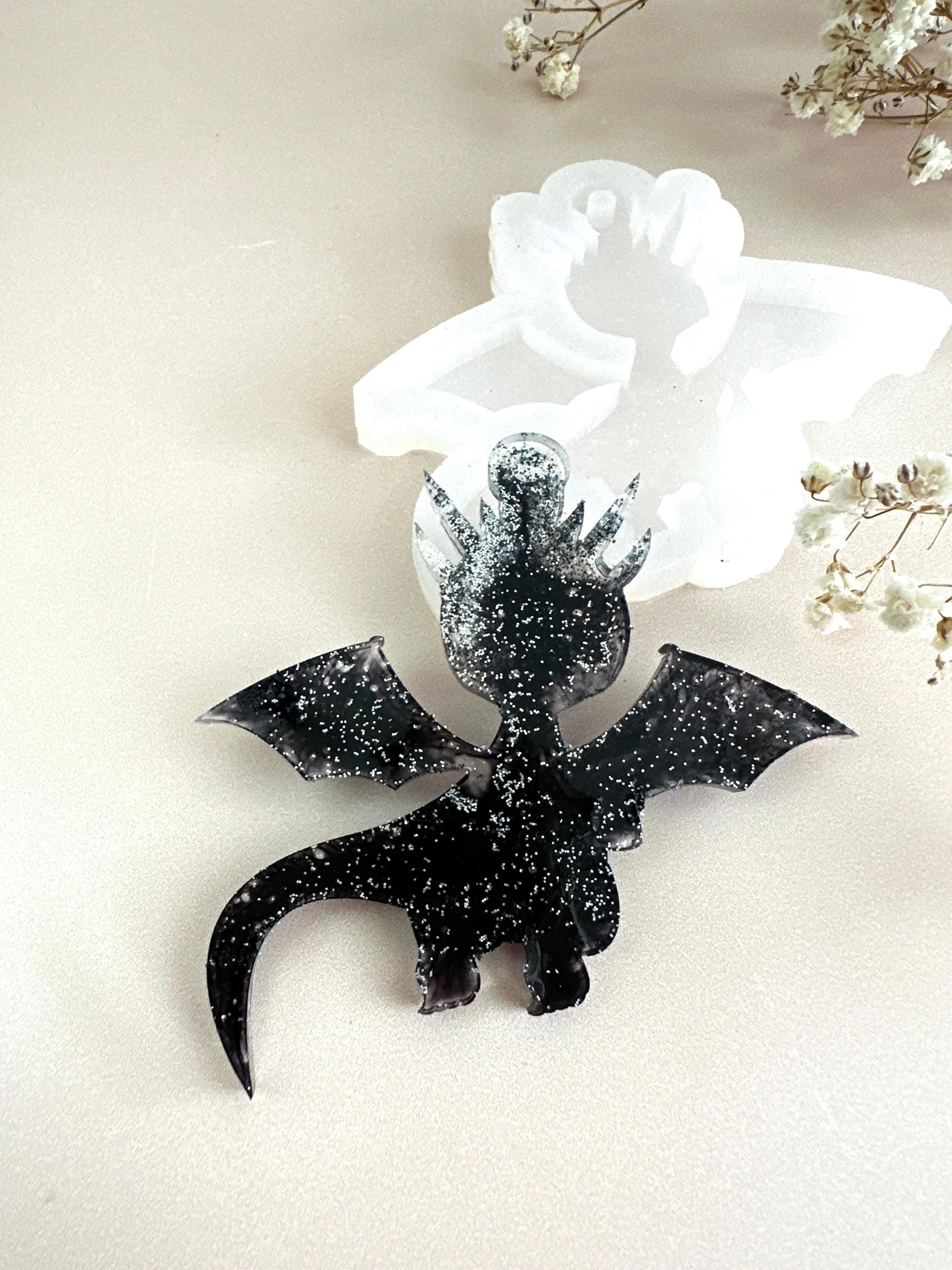 Silicone Mold for Dragon Christmas Tree – DIY Resin Decorations - Ideas Decor Shop