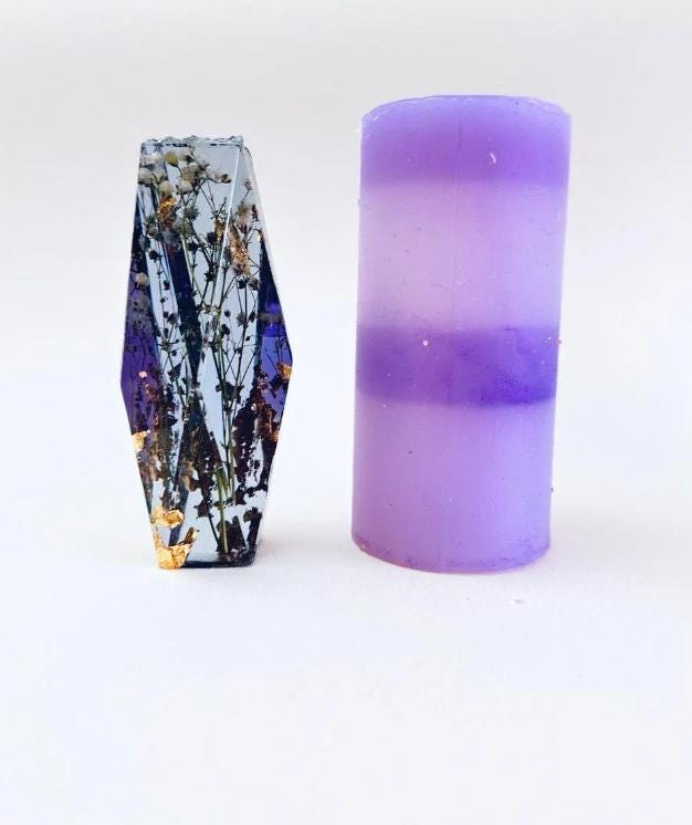 Silicone Mold for Geode Crystal Resin Crafting DIY Projects - Ideas Decor Shop
