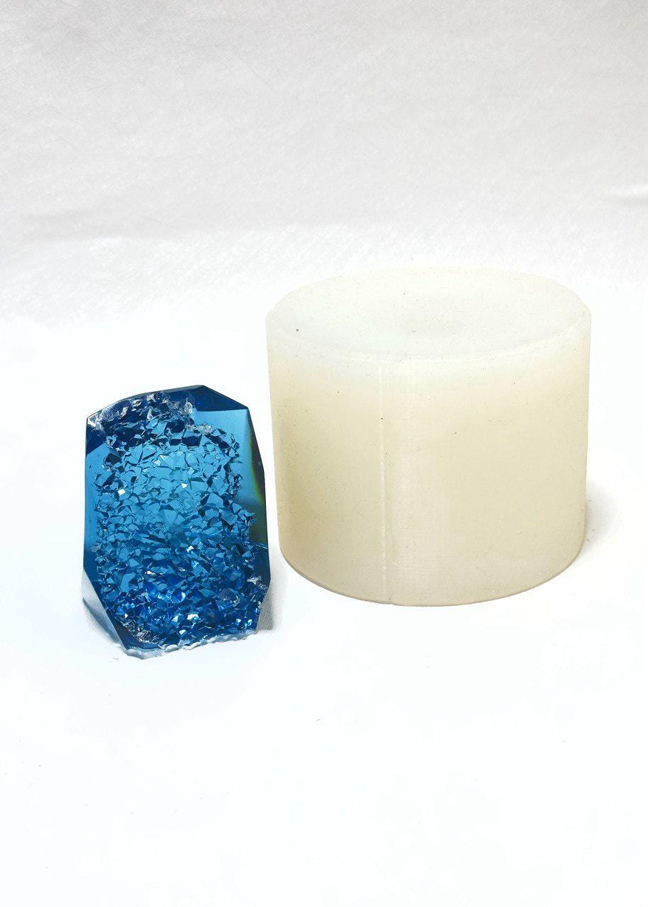 Silicone Mold for Medium Geode Crystal Resin Crafting - Ideas Decor Shop