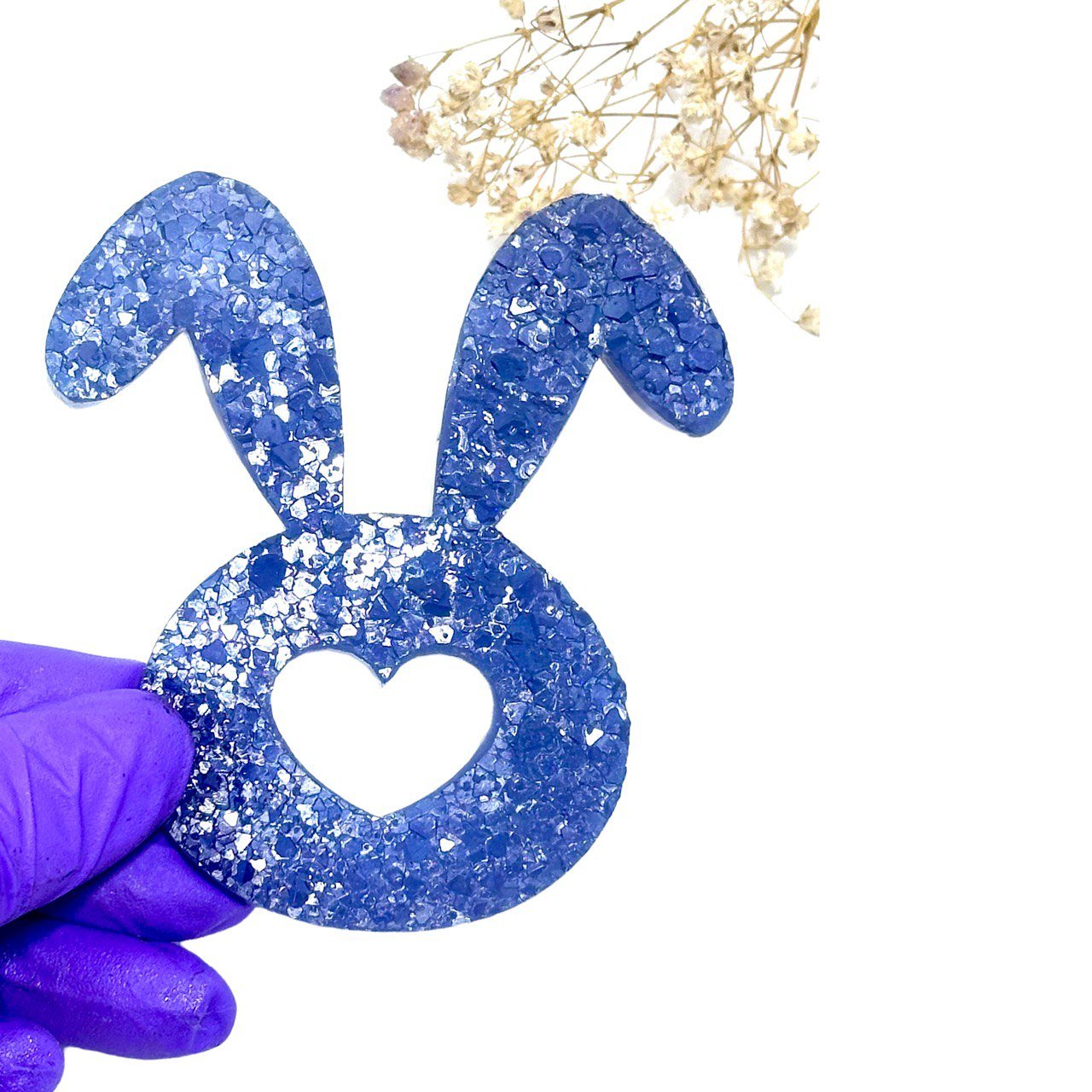 Silicone Mold for Rabbits with Crystals - Ideas Decor Shop