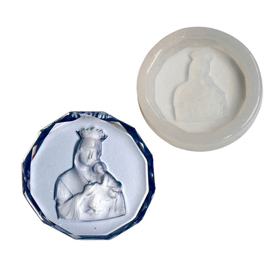 Silicone Mold for Resin - Virgin Mary and Baby Jesus - Ideas Decor Shop