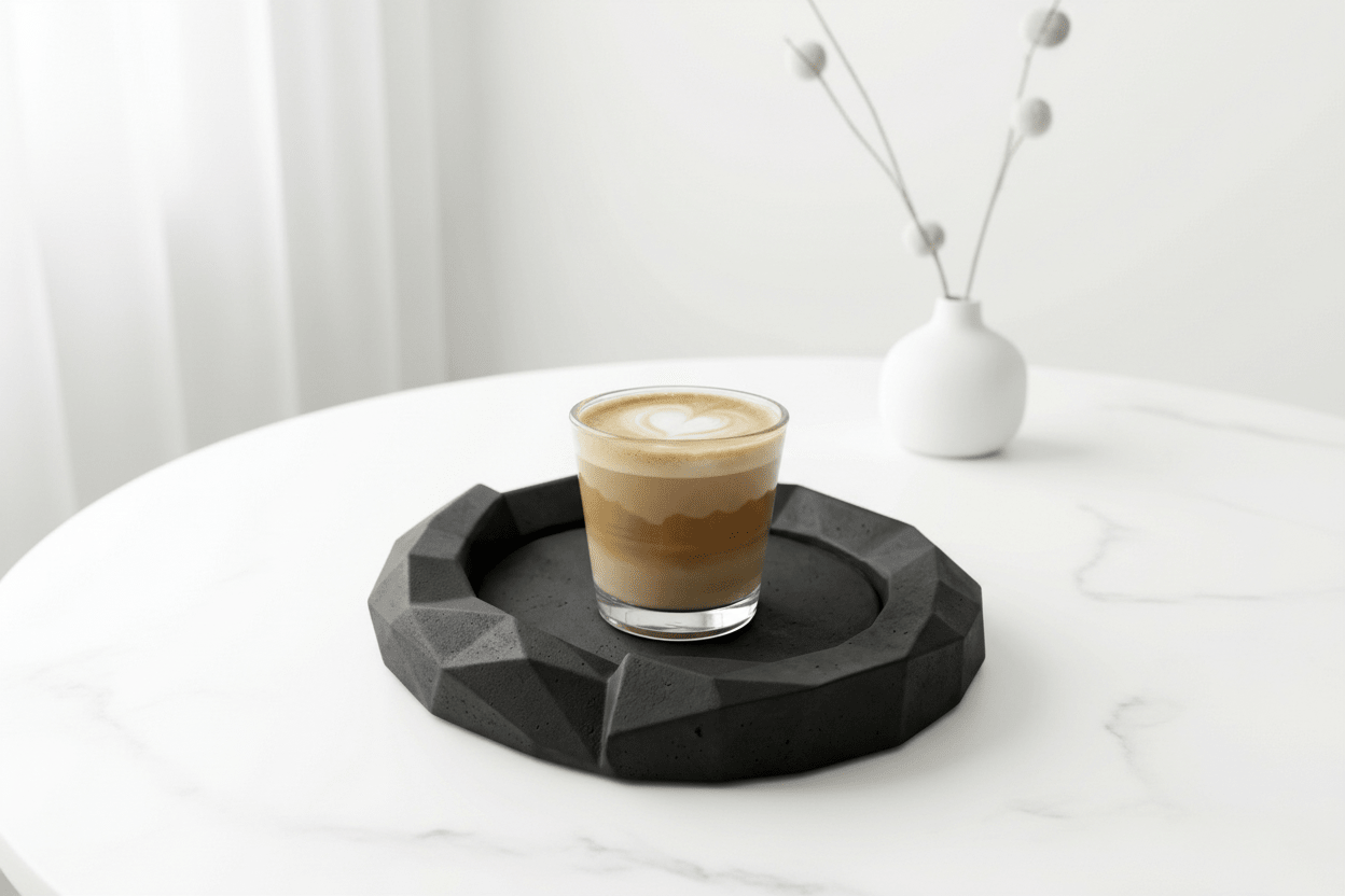 Silicone Mold Geometric Coaster - Ideas Decor Shop