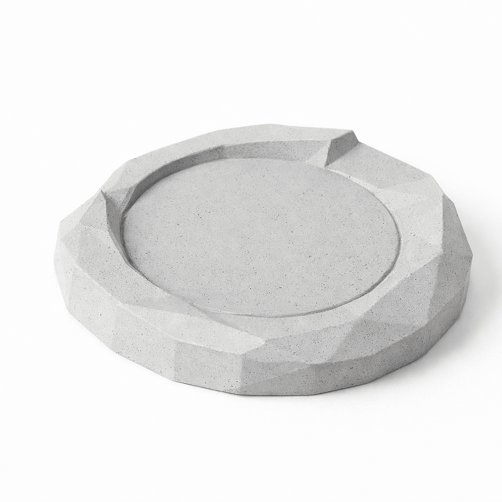 Silicone Mold Geometric Coaster - Ideas Decor Shop