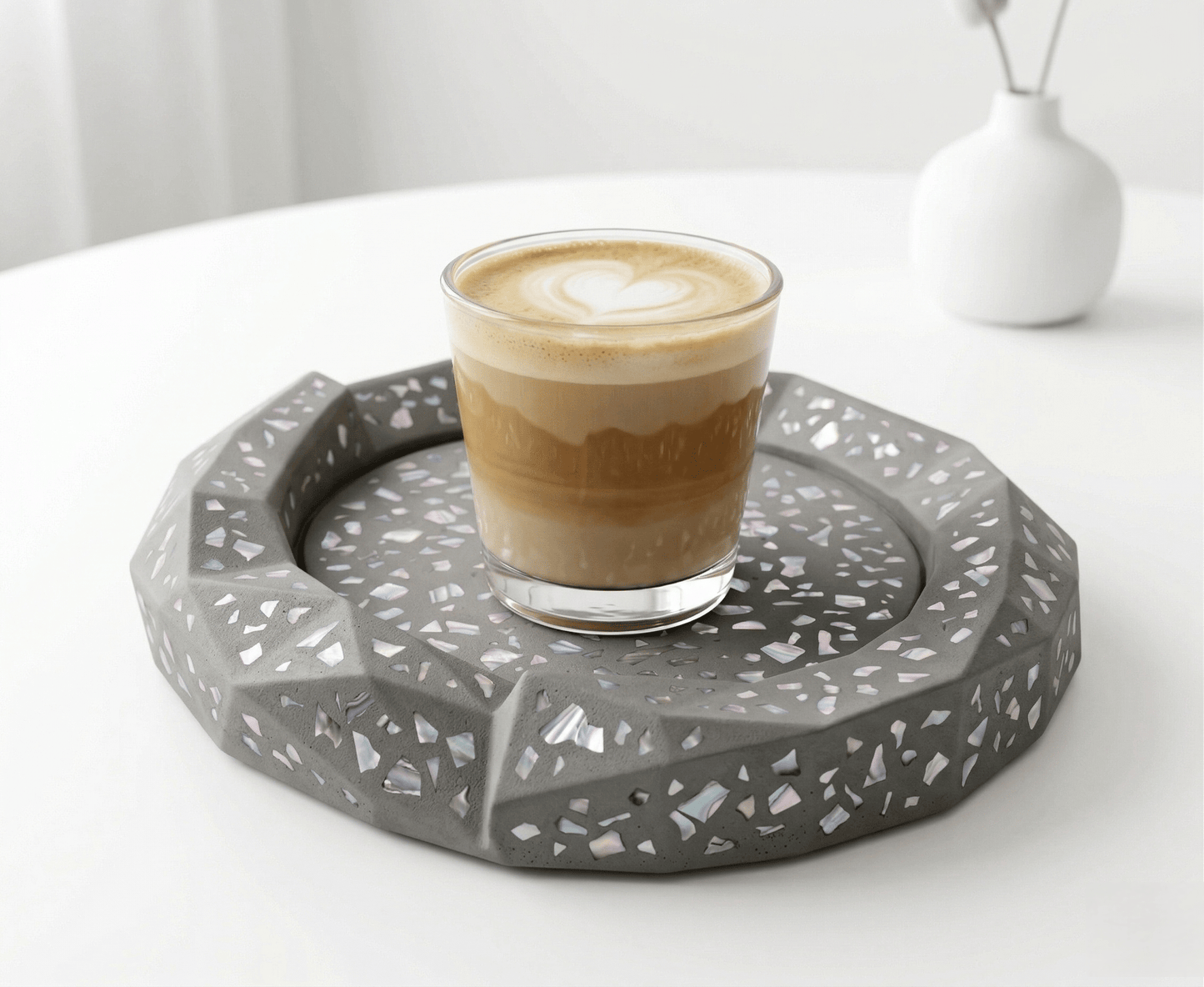 Silicone Mold Geometric Coaster - Ideas Decor Shop