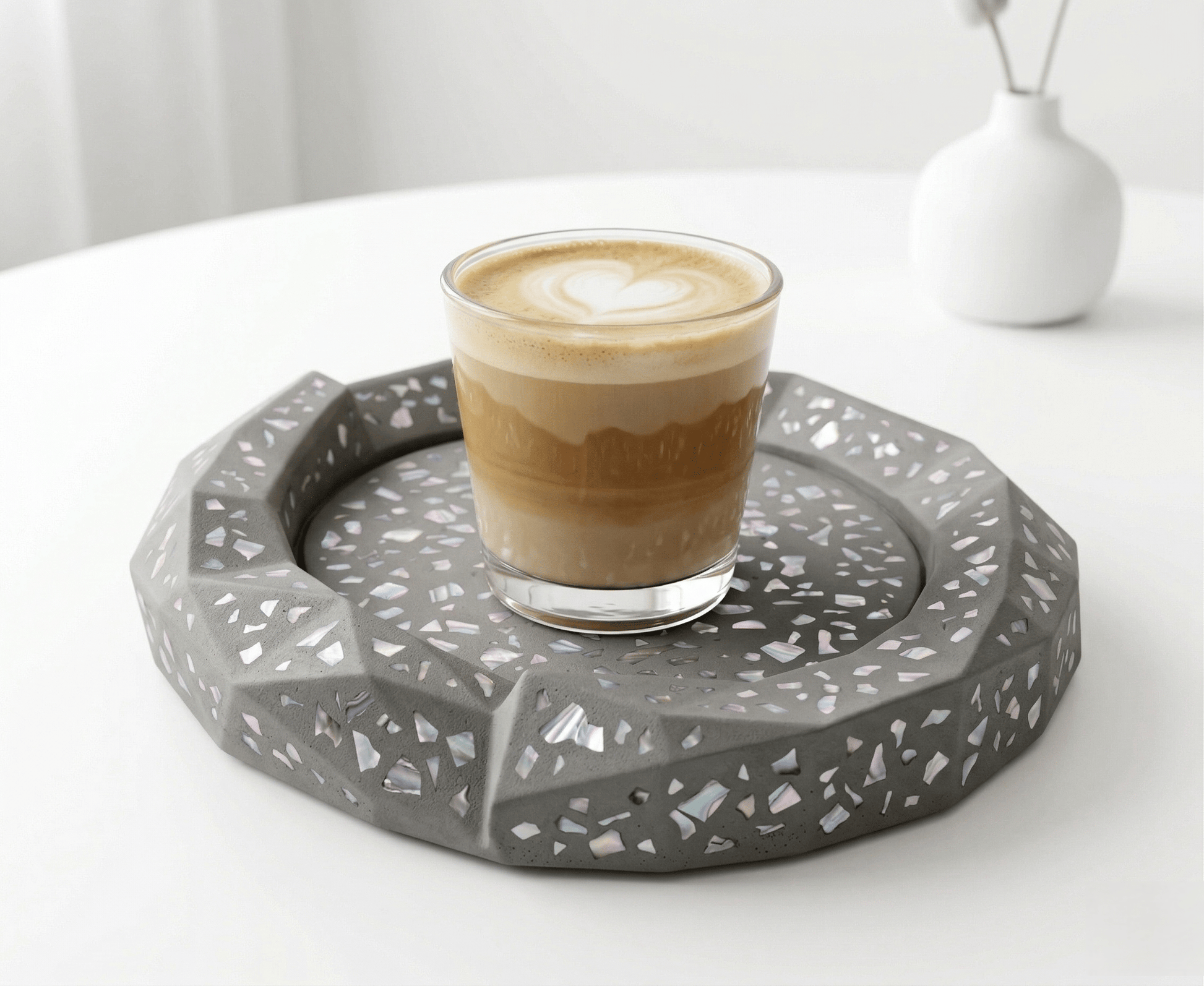 Silicone Mold Geometric Coaster - Ideas Decor Shop