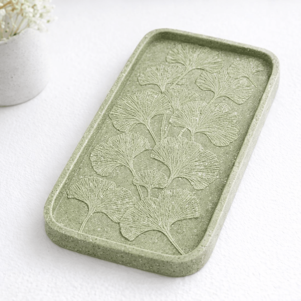 Silicone Mold Ginkgo Leaf Tray - Ideas Decor Shop