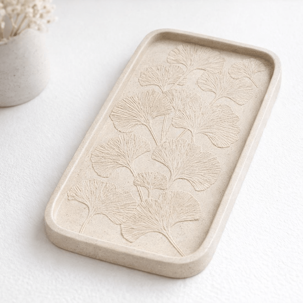 Silicone Mold Ginkgo Leaf Tray - Ideas Decor Shop