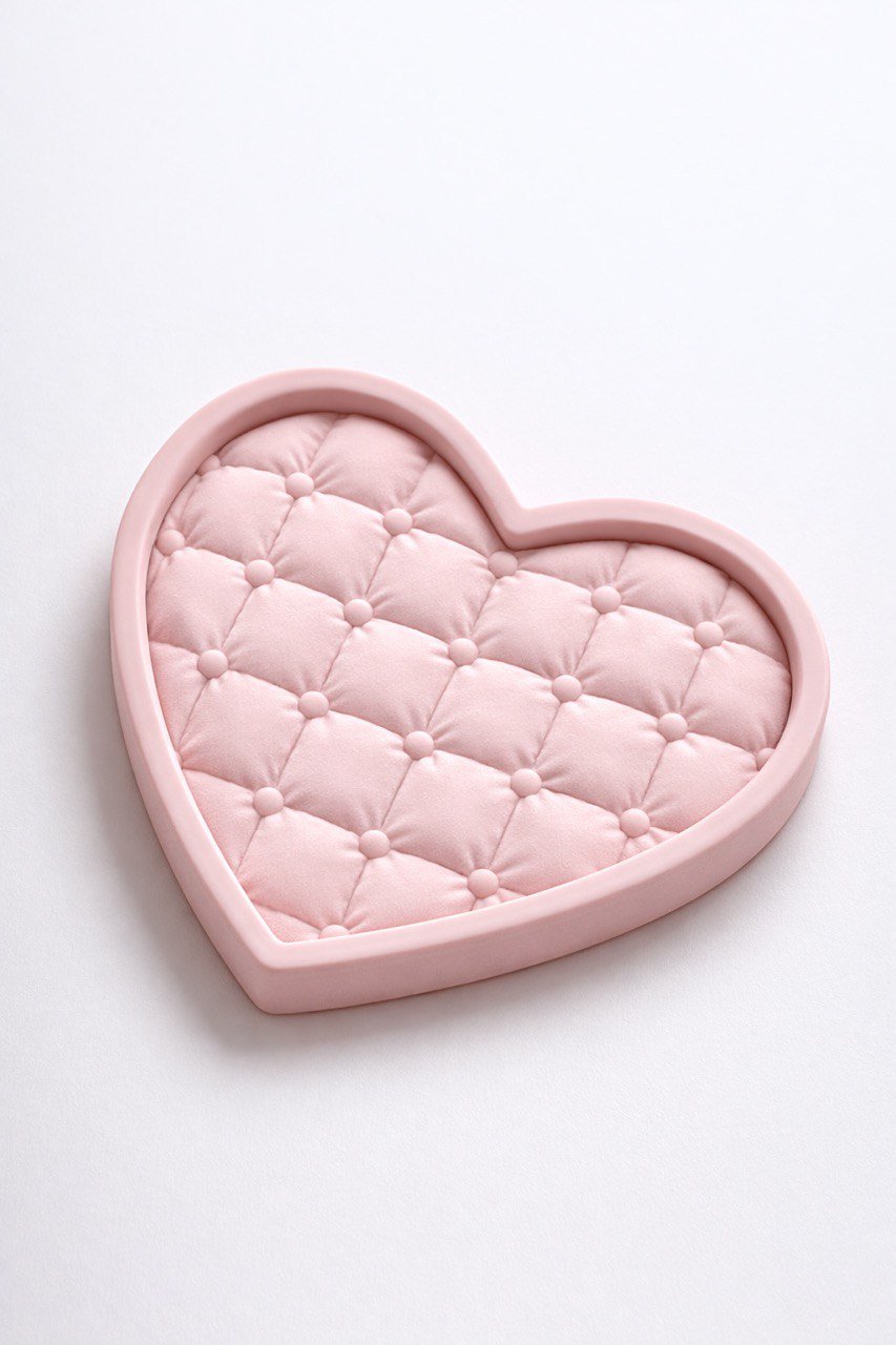 Silicone Mold Heart Tray - Ideas Decor Shop