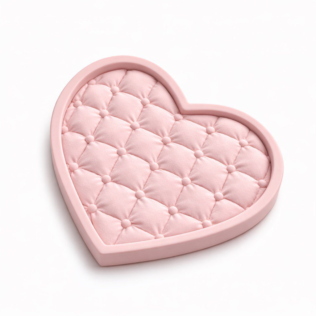 Silicone Mold Heart Tray - Ideas Decor Shop