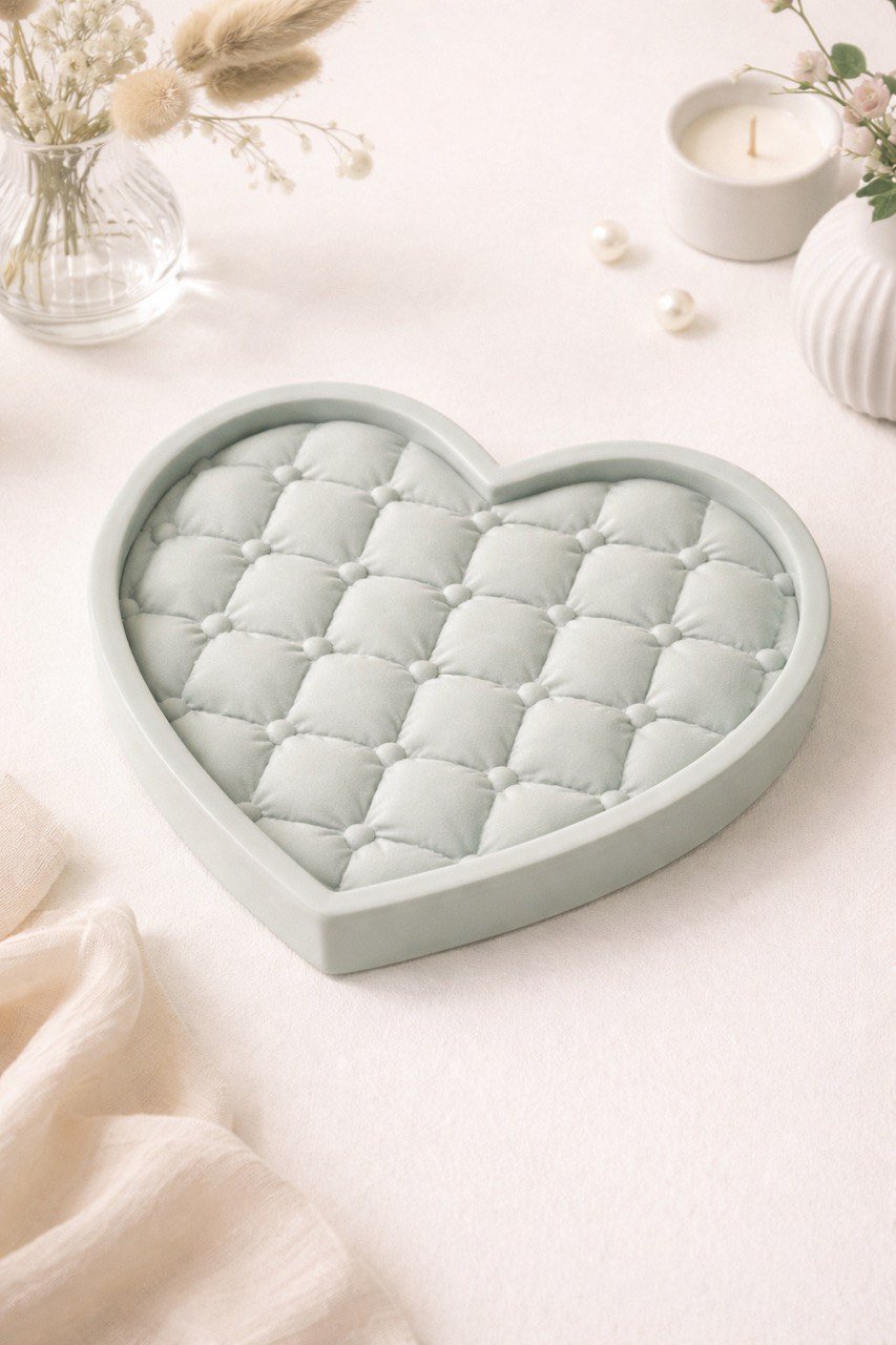 Silicone Mold Heart Tray - Ideas Decor Shop