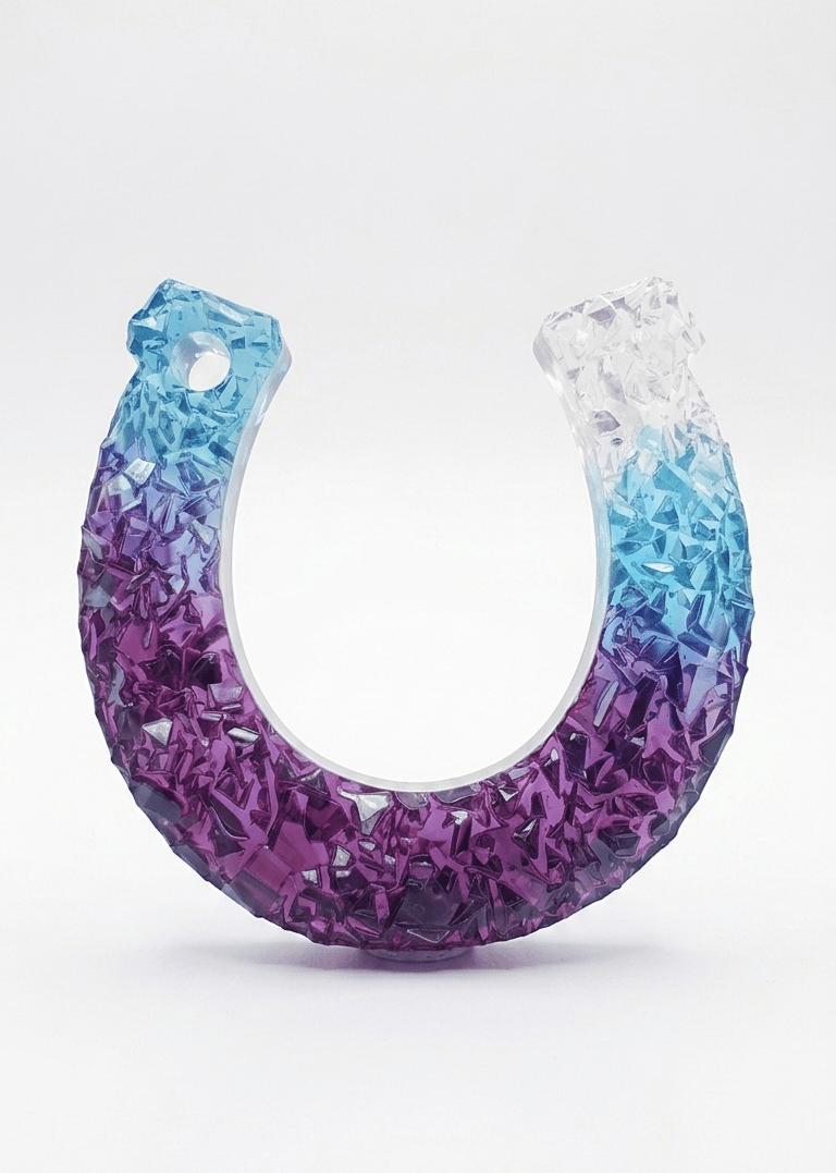 Silicone Mold Horseshoe 10cm x 9.4cm - Ideas Decor Shop