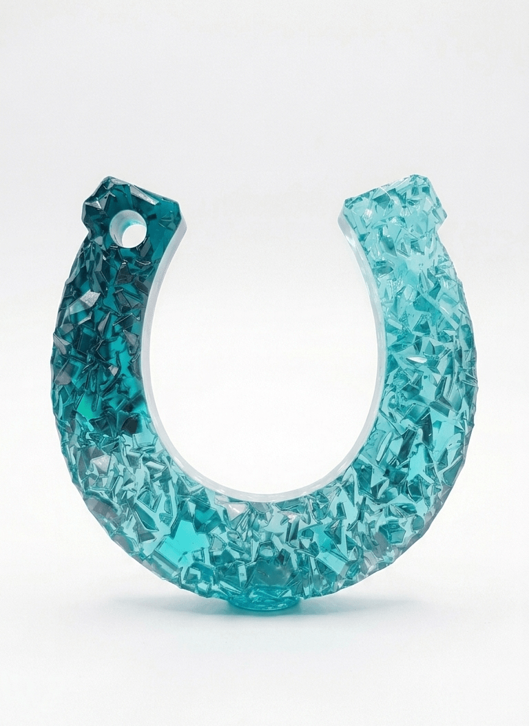 Silicone Mold Horseshoe 10cm x 9.4cm - Ideas Decor Shop