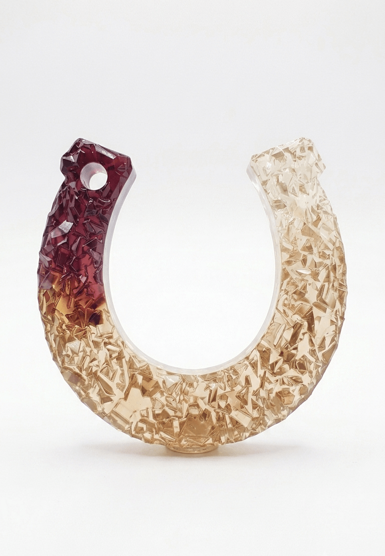 Silicone Mold Horseshoe 10cm x 9.4cm - Ideas Decor Shop