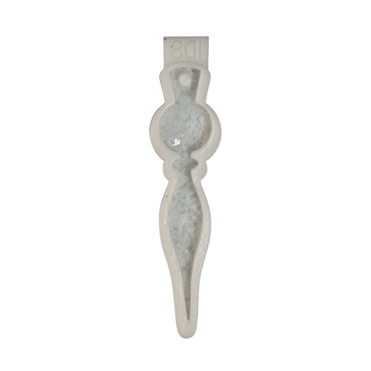 Silicone Mold Icicle Ornament Crystalline Druzy Texture 14cm - Ideas Decor Shop