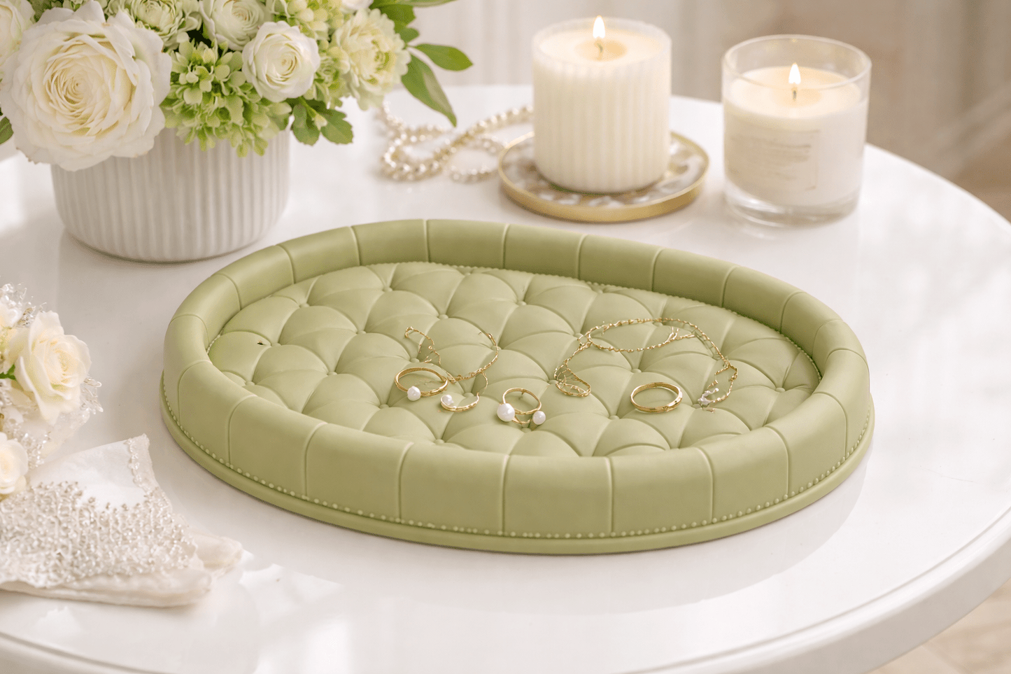 Silicone Mold Large Oval Tray - Ideas Decor Shop