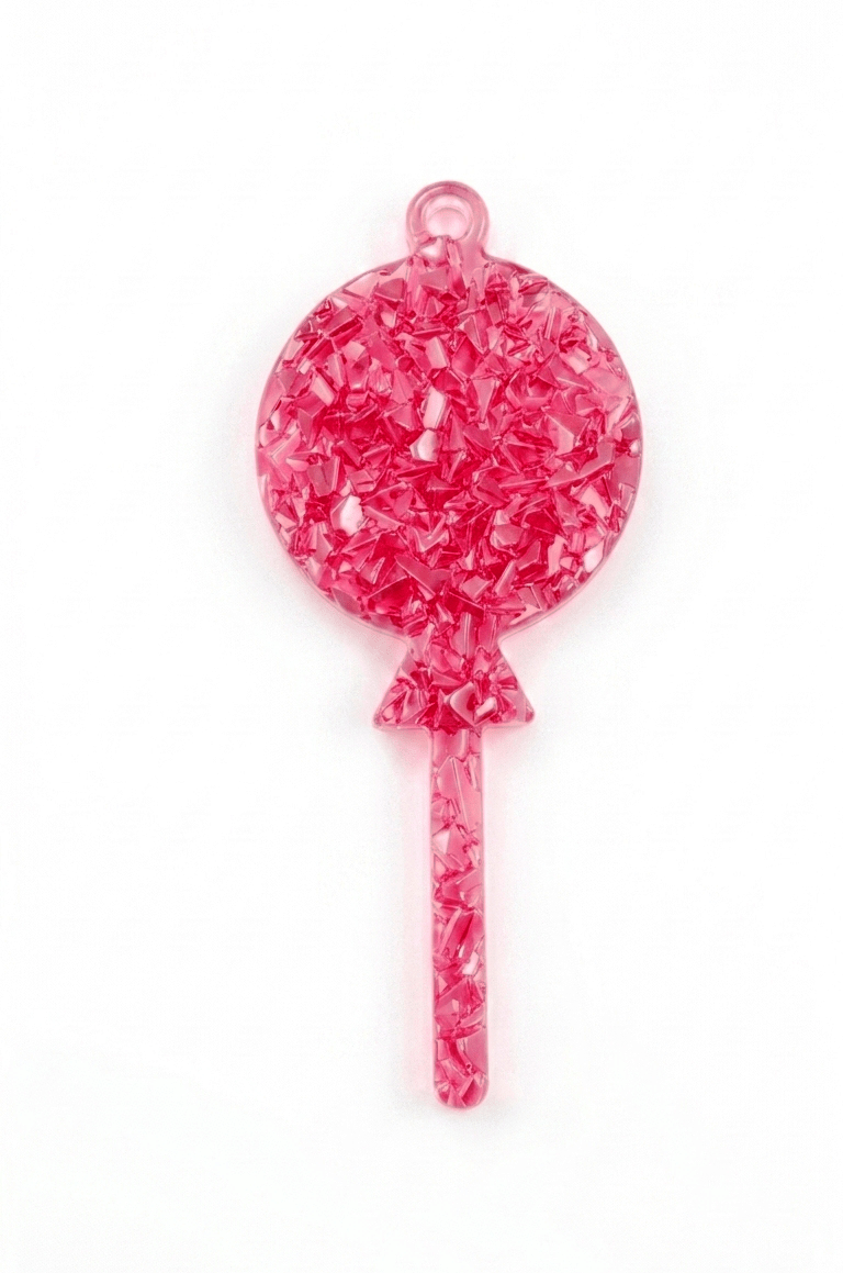 Silicone Mold: Lollipop Crystalline Druzy Texture - Ideas Decor Shop