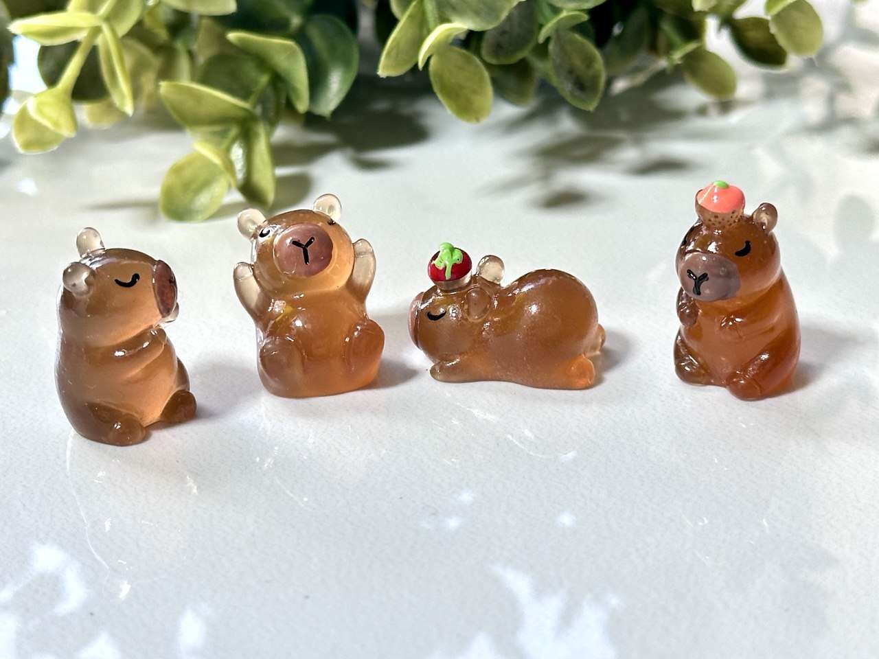 Silicone Mold Mini Capybara Figurines – 2.5 cm - Ideas Decor Shop