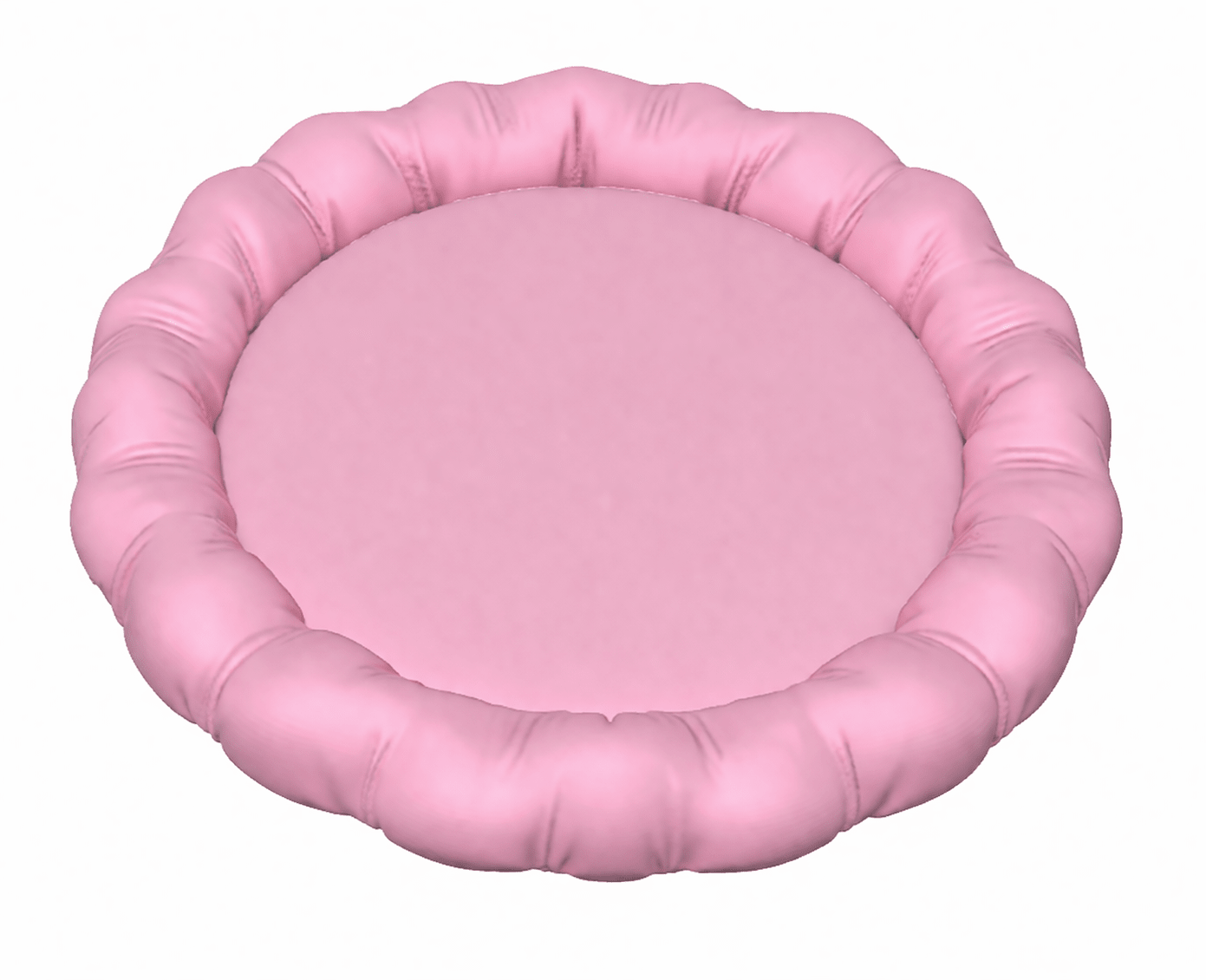 Silicone Mold Round Tray Soft Edge - Ideas Decor Shop