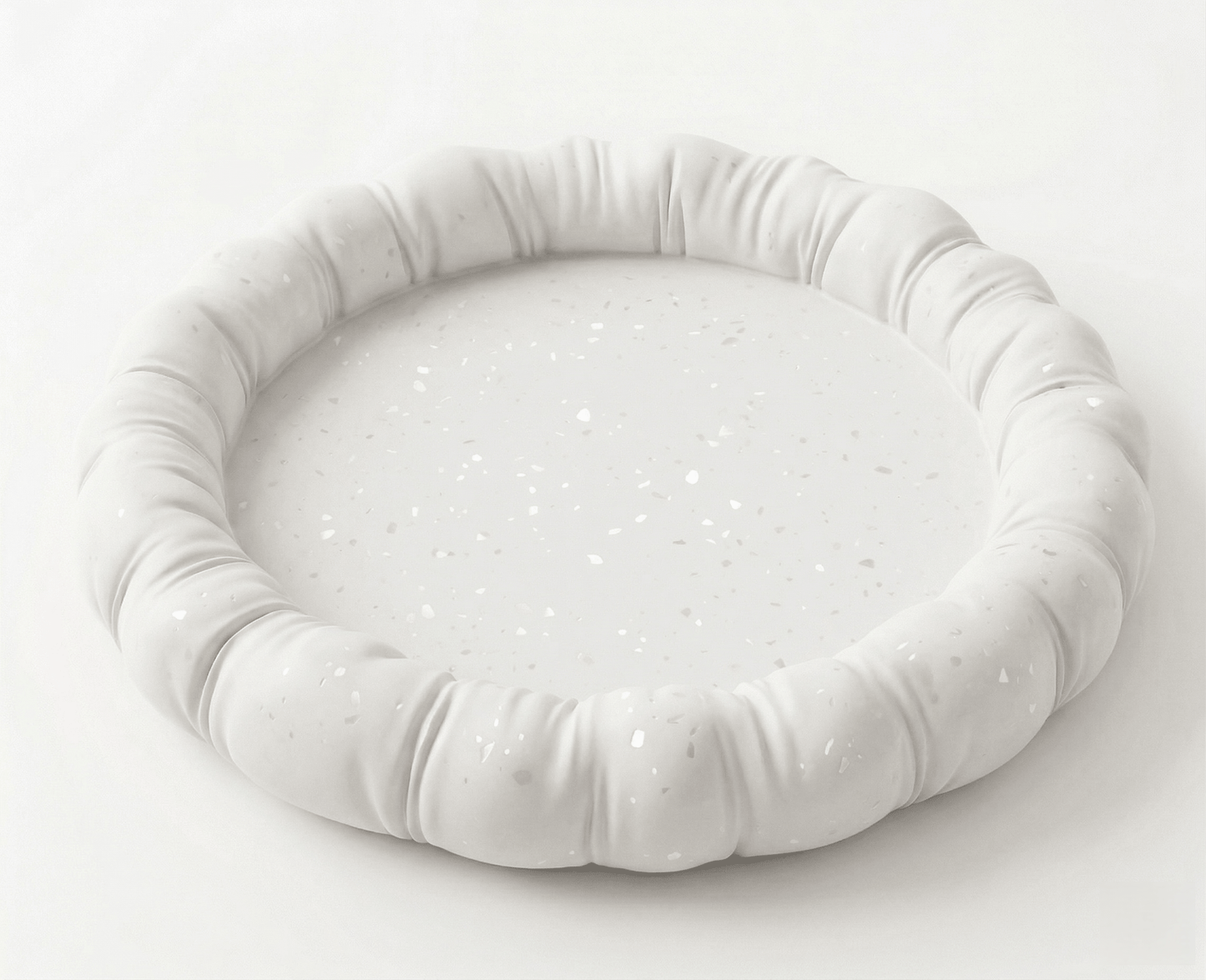 Silicone Mold Round Tray Soft Edge - Ideas Decor Shop