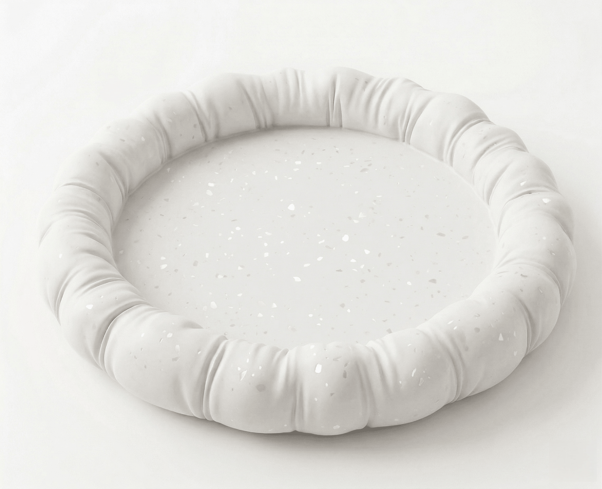 Silicone Mold Round Tray Soft Edge - Ideas Decor Shop