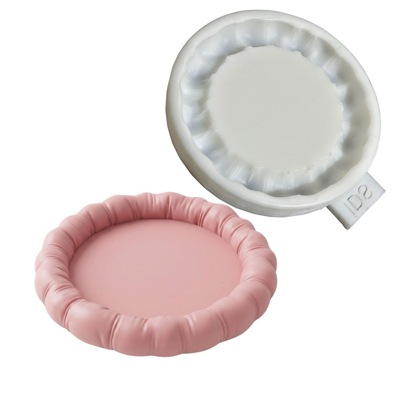 Silicone Mold Round Tray Soft Edge - Ideas Decor Shop