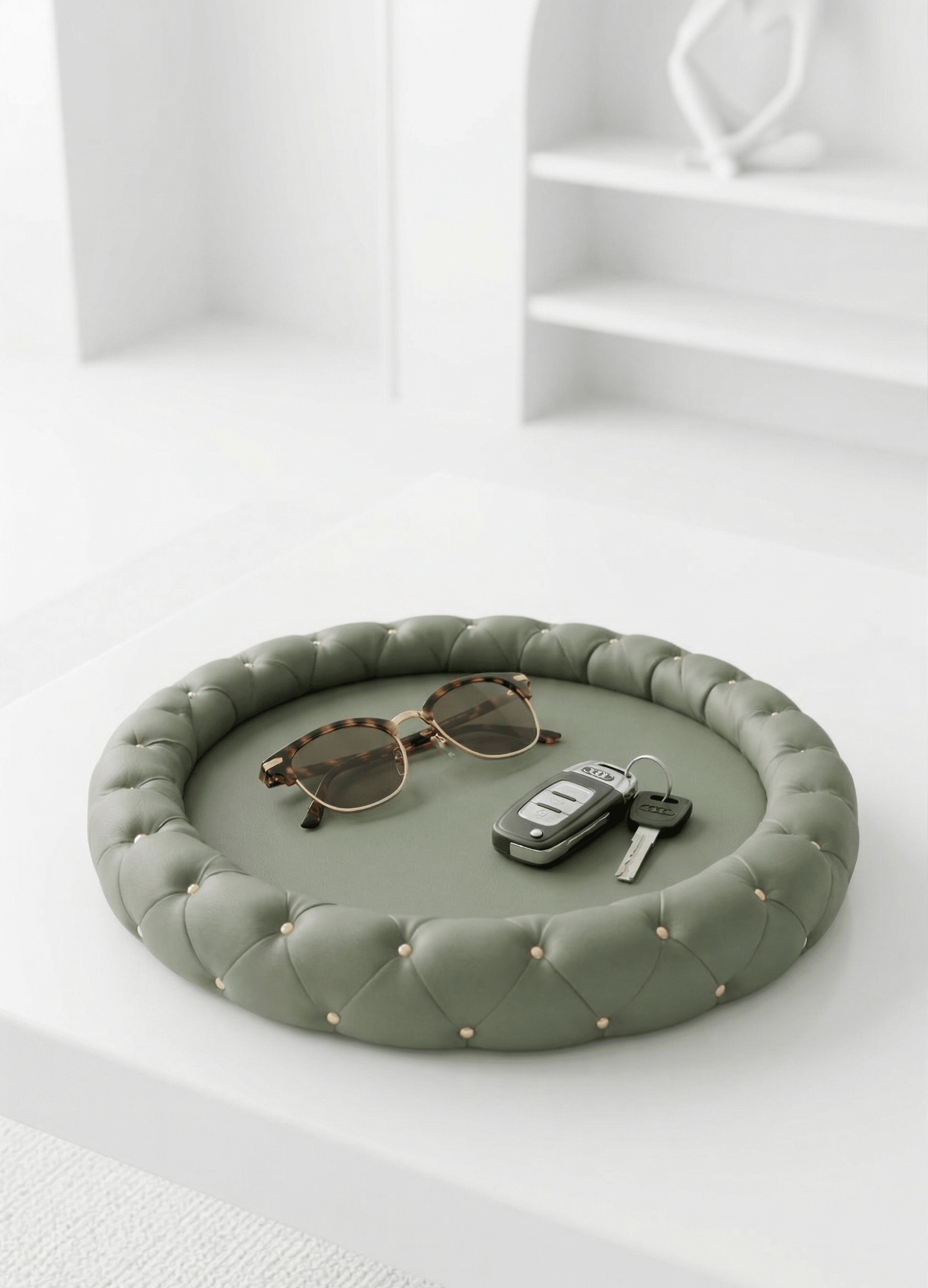 Silicone Mold Round Tufted Tray Cushion Edge - Ideas Decor Shop