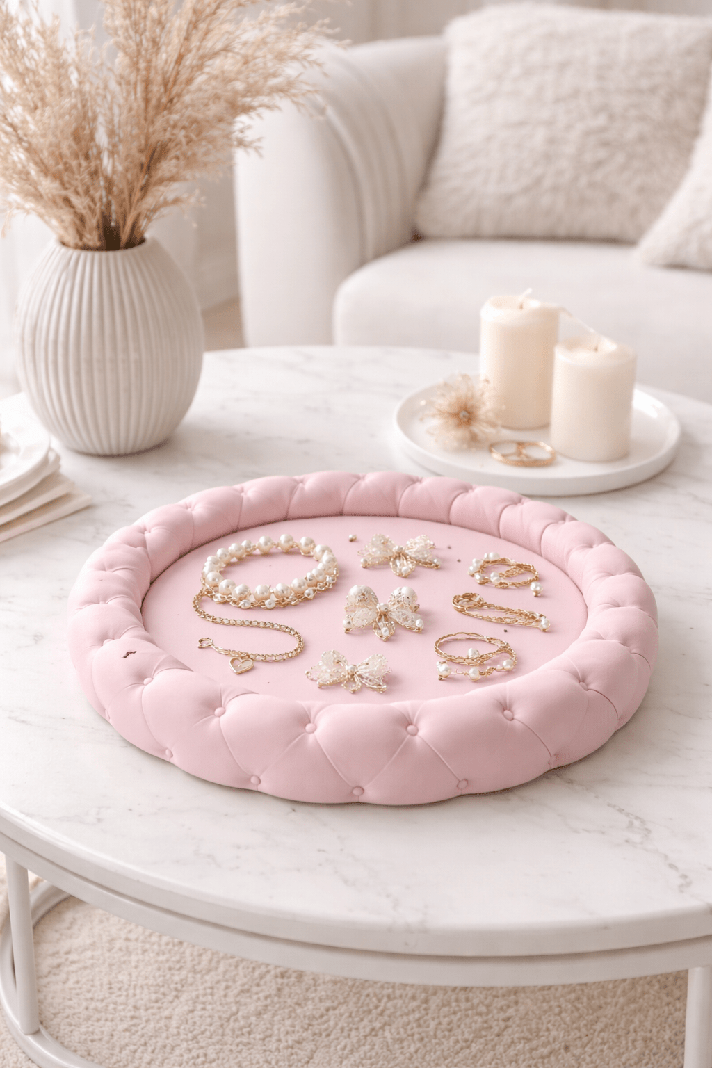 Silicone Mold Round Tufted Tray Cushion Edge - Ideas Decor Shop