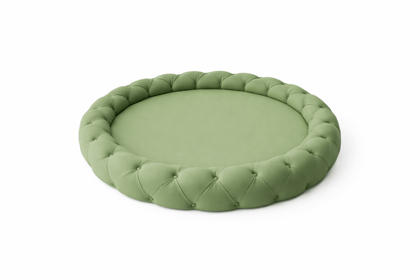 Silicone Mold Round Tufted Tray Cushion Edge - Ideas Decor Shop