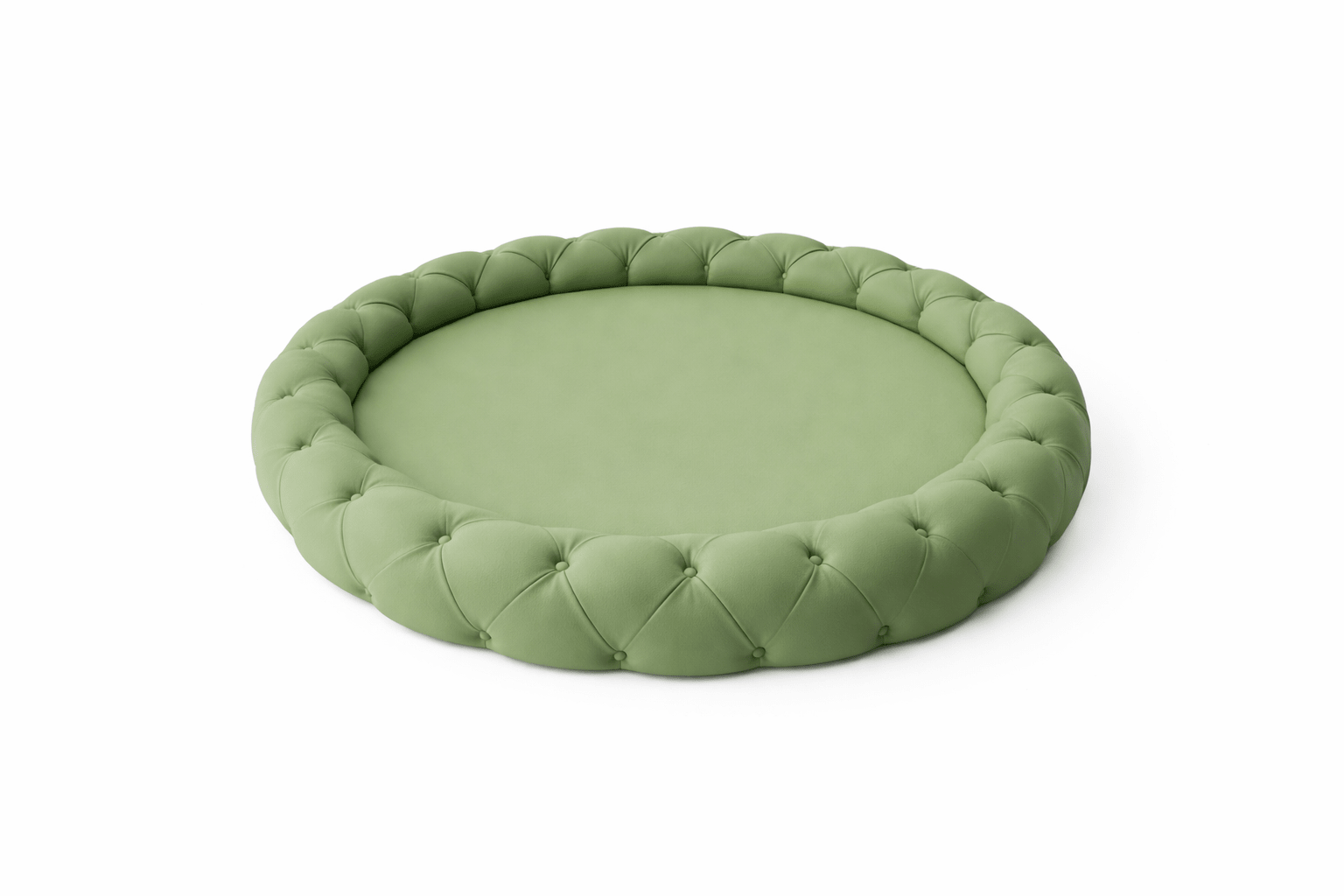 Silicone Mold Round Tufted Tray Cushion Edge - Ideas Decor Shop