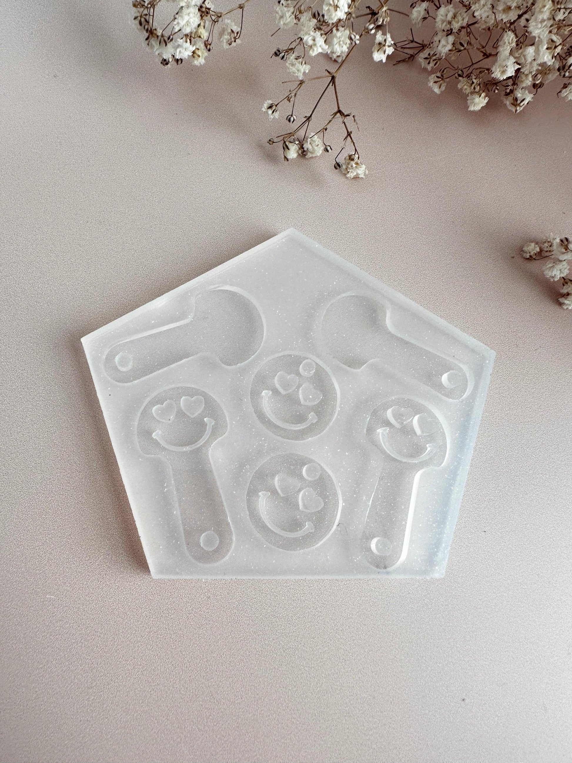 Silicone Mold Set of 6 for Crafting Shopping Trolley Coin Keyrings - Ideas Decor Shop