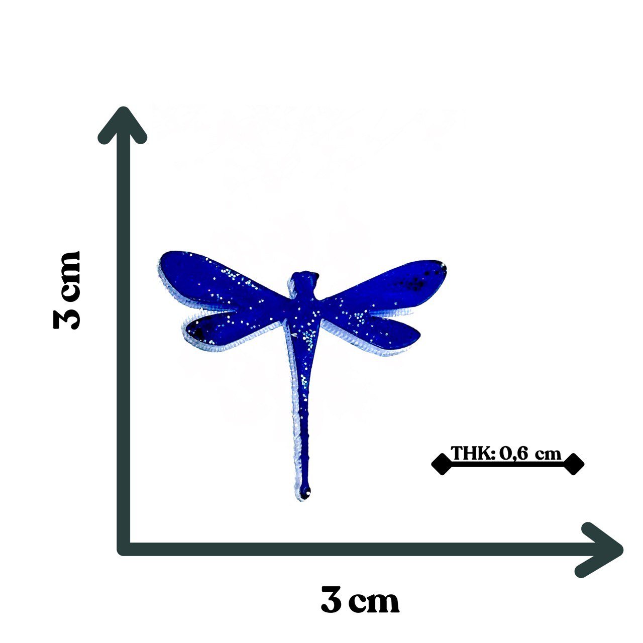 Small Dragonfly Silicone Mold - Ideas Decor Shop