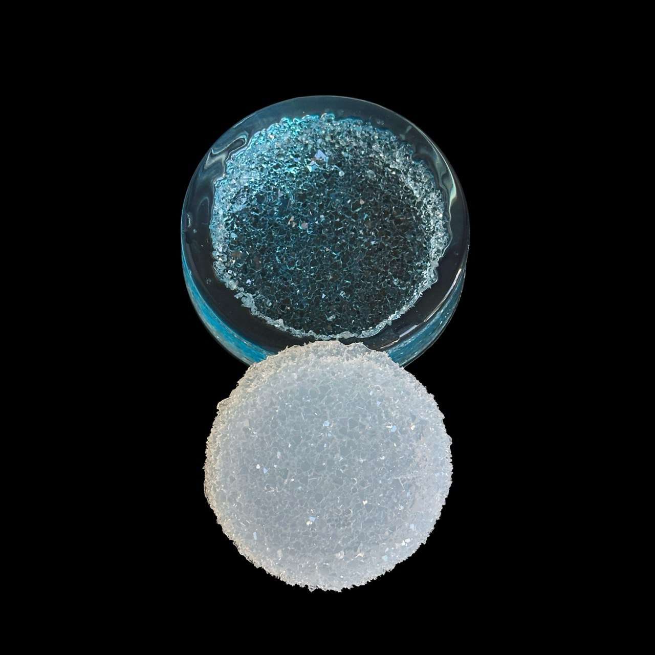 Small Round Crystal Edge Insert Silicone Mold - Ideas Decor Shop