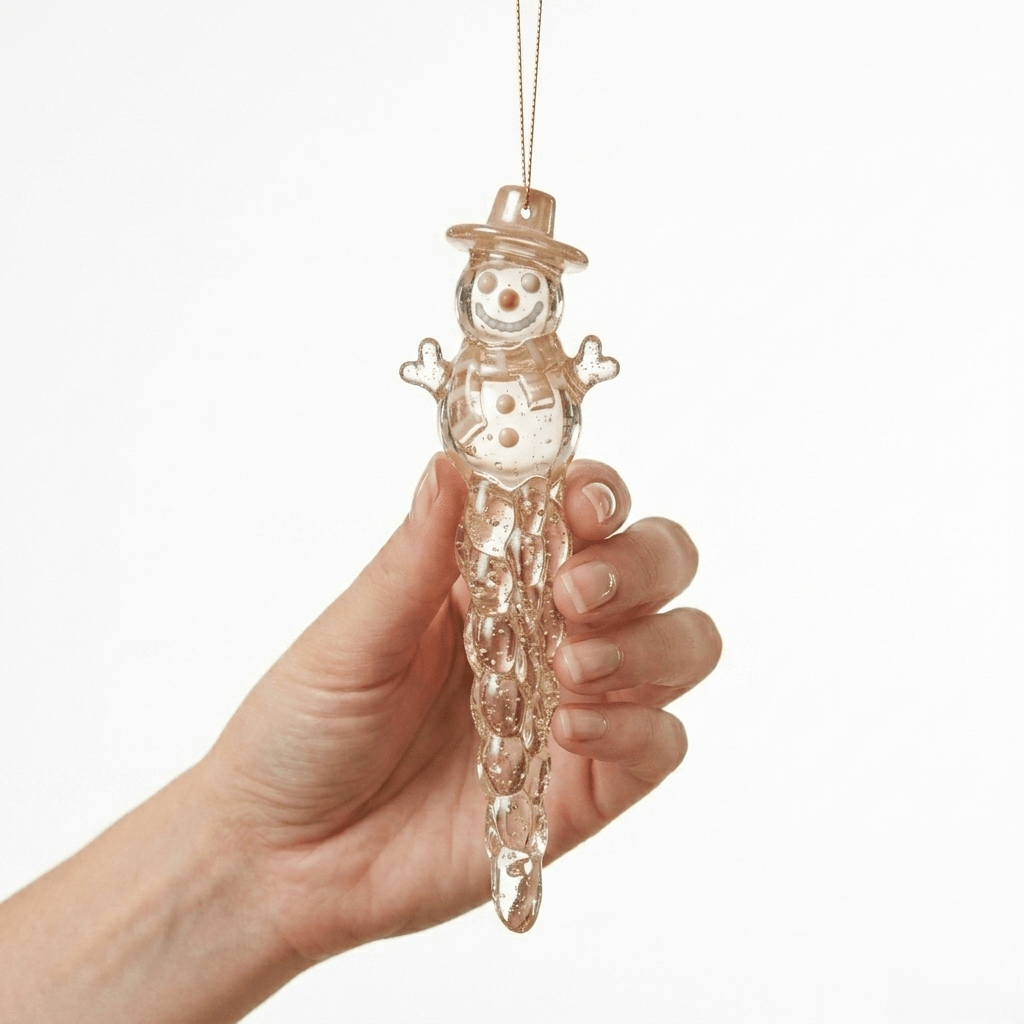 Snowman Icicle Silicone Mold - Ideas Decor Shop