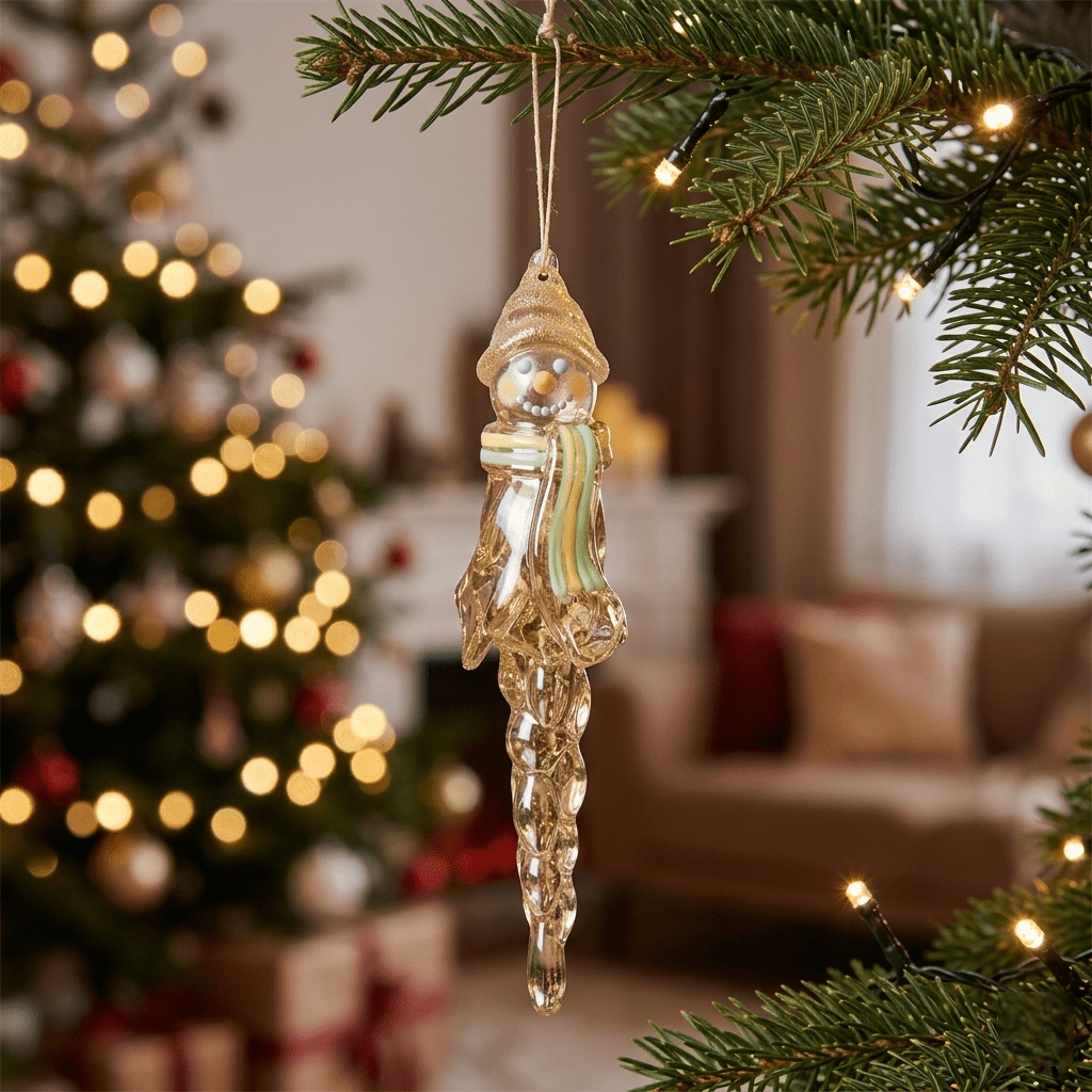 Snowman Icicle Silicone Mold - Ideas Decor Shop