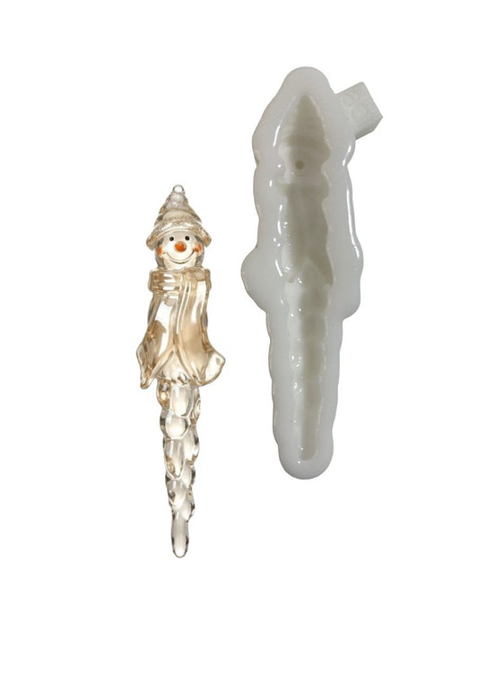 Snowman Icicle Silicone Mold - Ideas Decor Shop