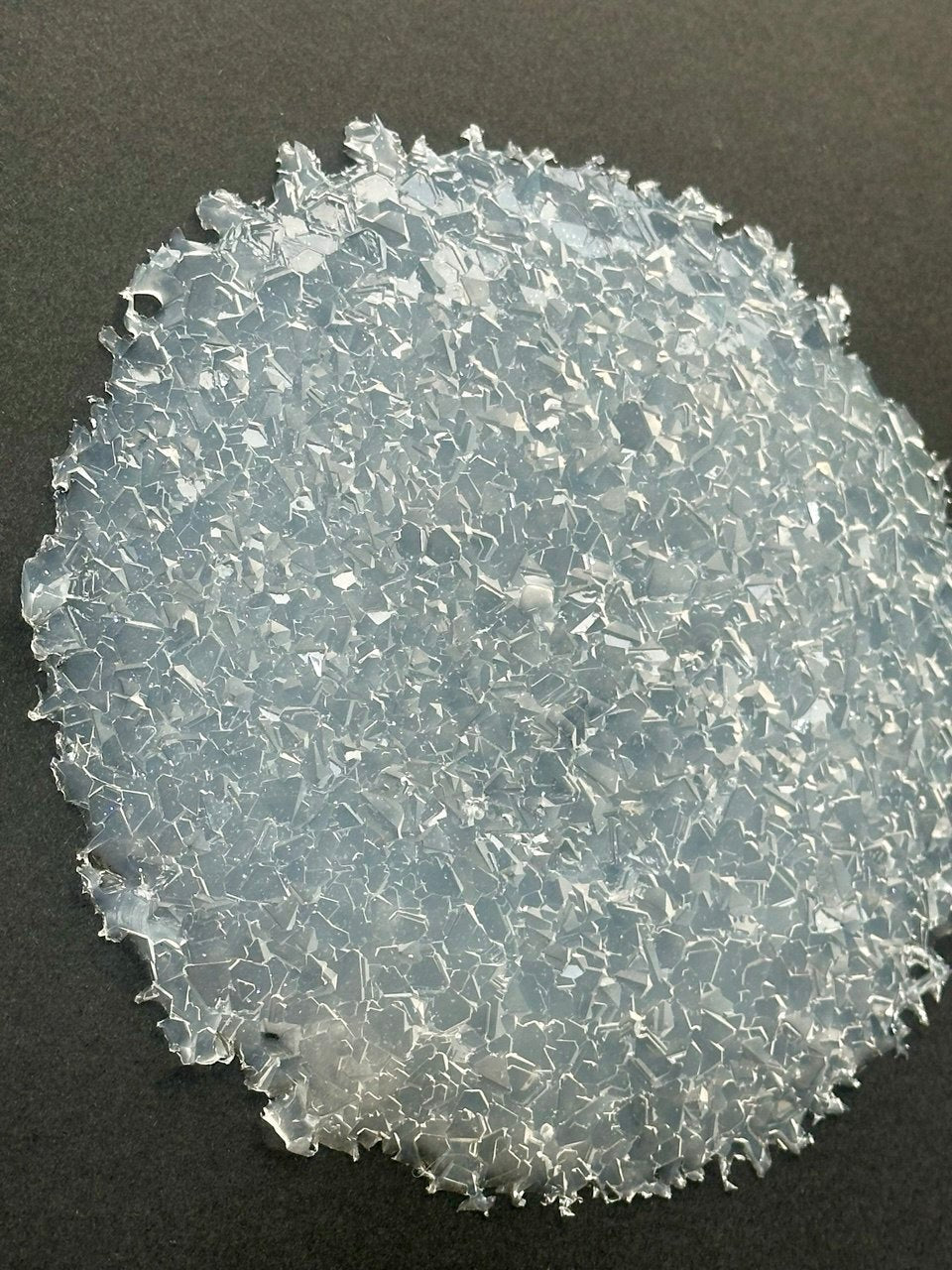 Sparkling Crystal Round Insert Silicone Mold – Medium Tray, Wedding Tray, Candle Holder - Ideas Decor Shop