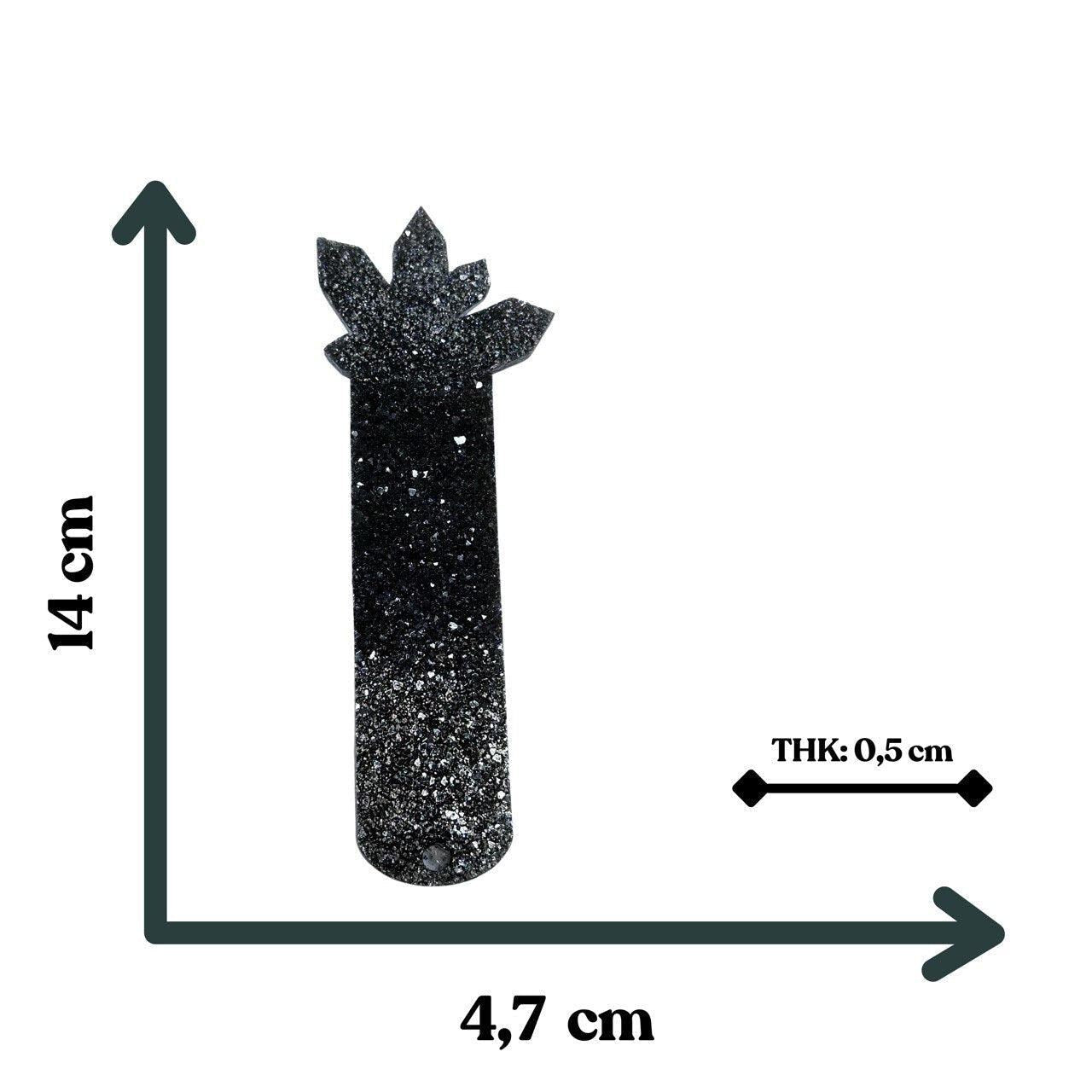 Sparkling Druzy Crystal Bookmark Mold for Resin Craft Projects - Ideas Decor Shop
