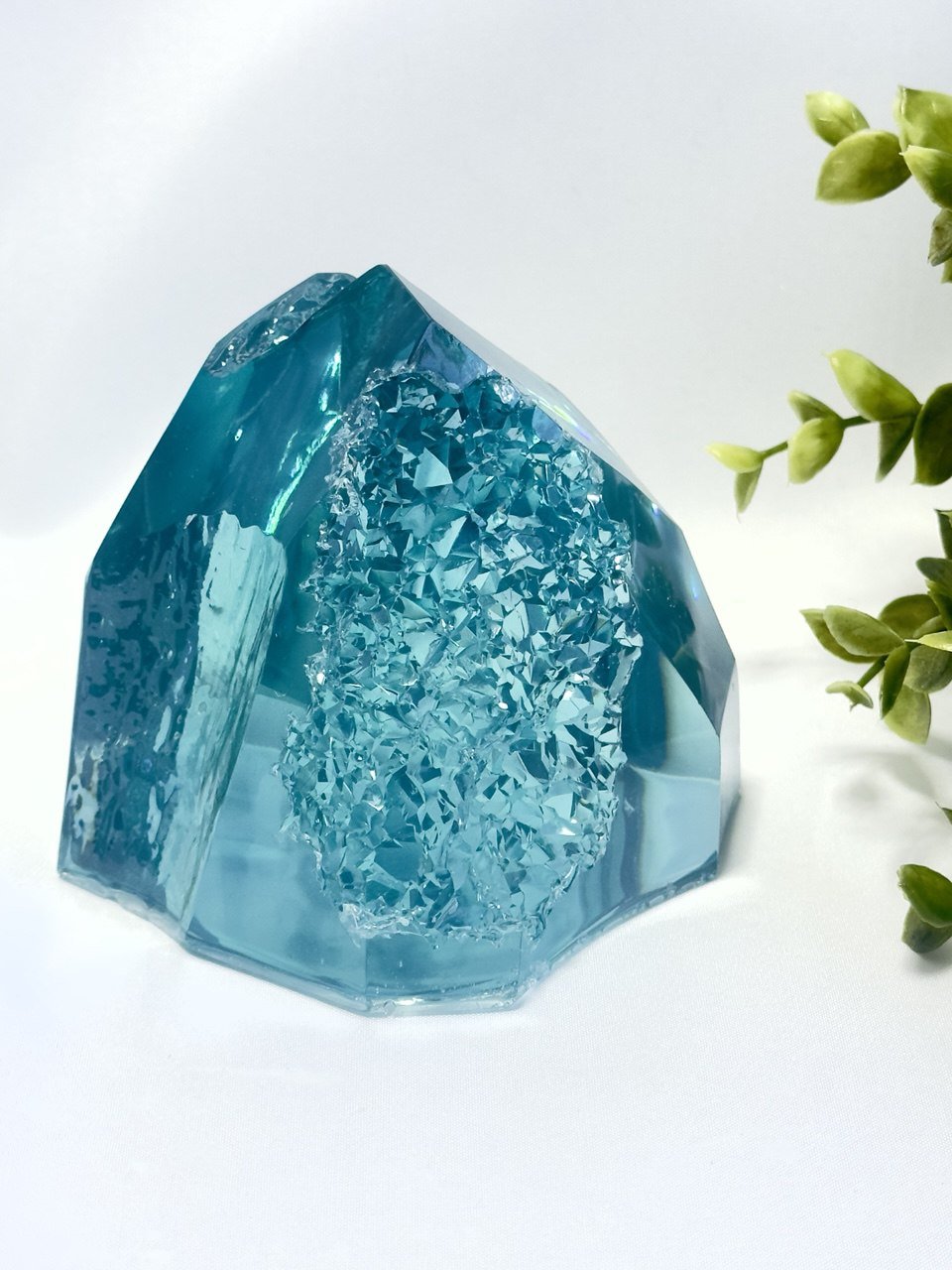 Sparkling Geode Resin Mold - XL Silicone for Stunning Candle Decor and Crafts - Ideas Decor Shop