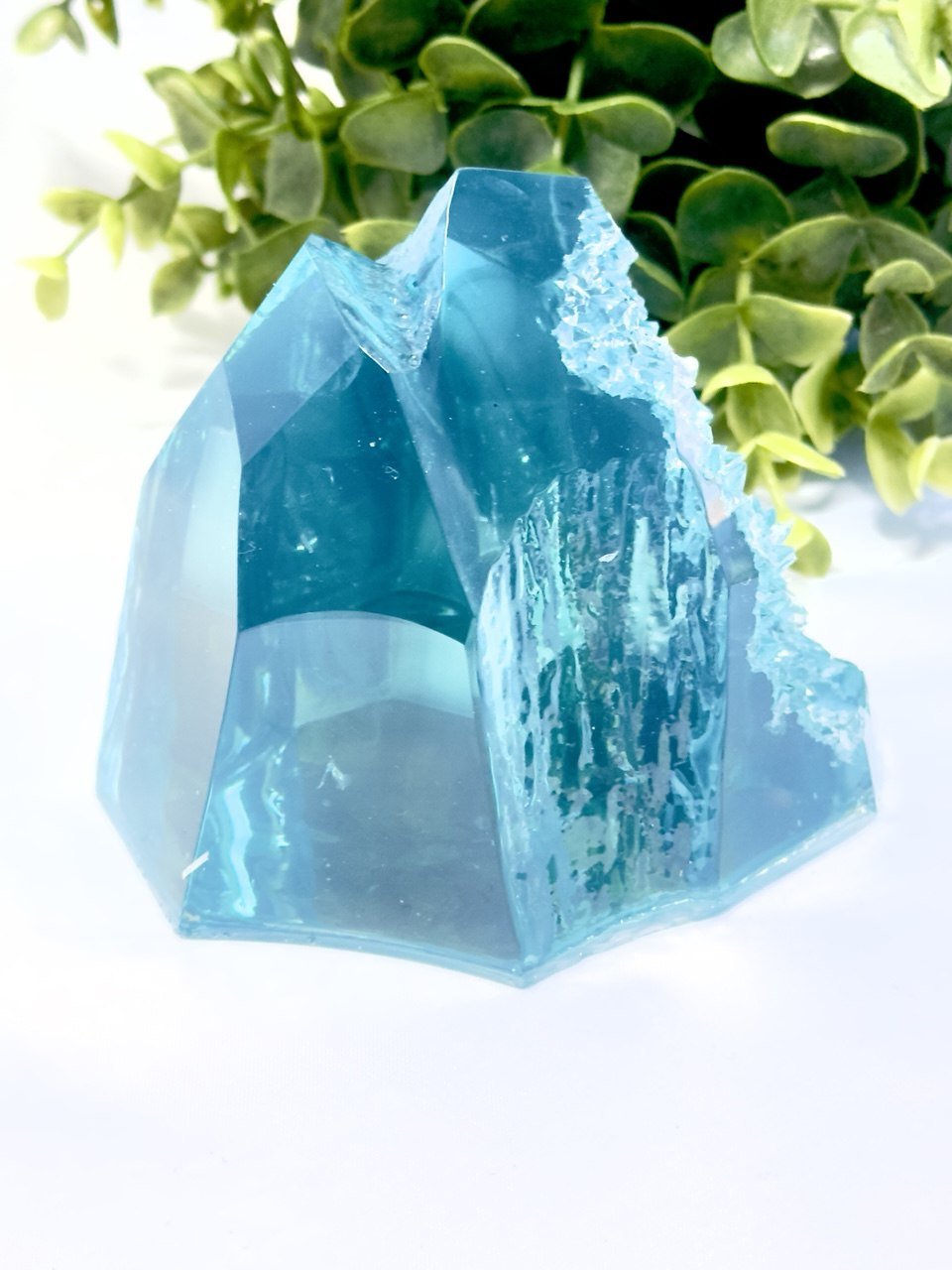 Sparkling Geode Resin Mold - XL Silicone for Stunning Candle Decor and Crafts - Ideas Decor Shop