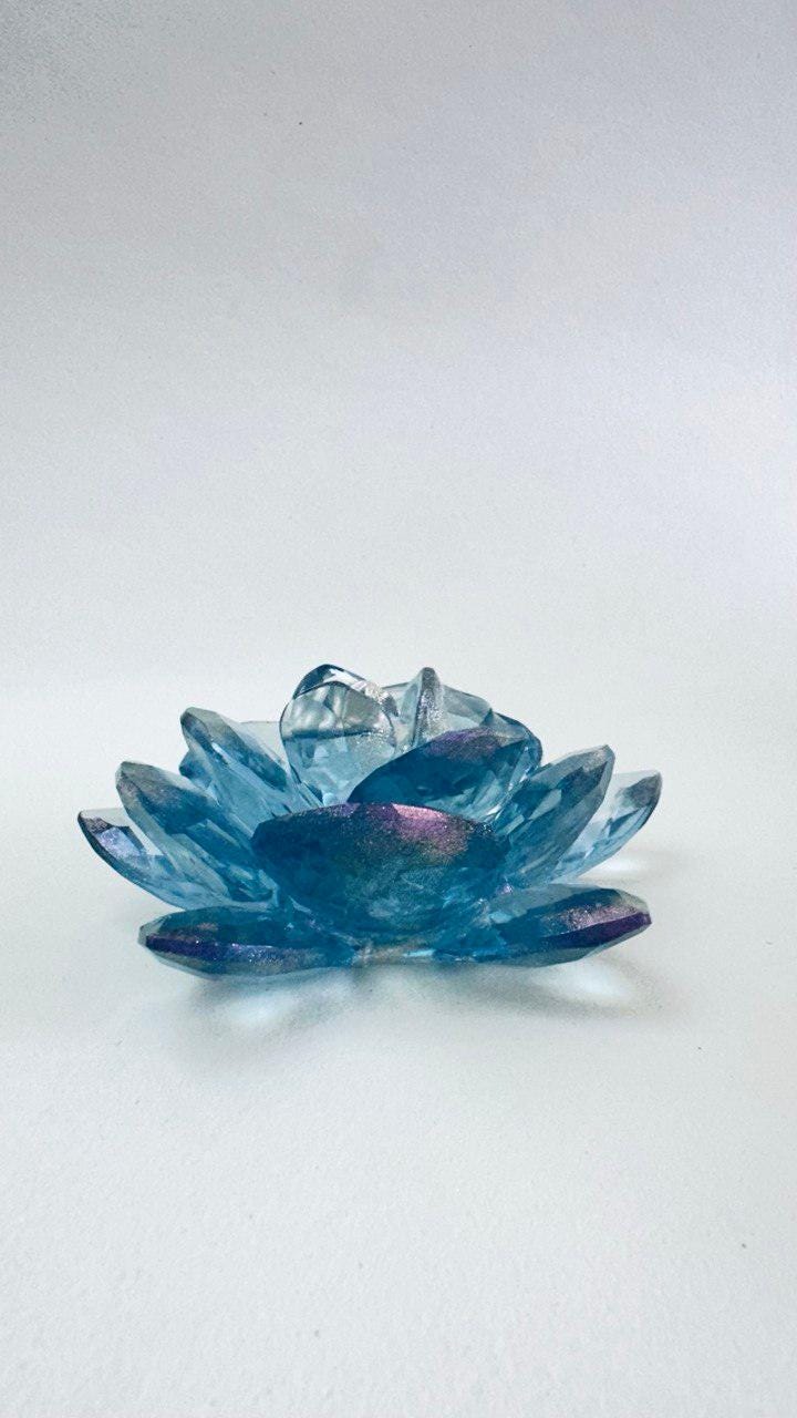 Sparkling Silicone Large Crystal Flower Epoxy Resin Mold - Ideas Decor Shop