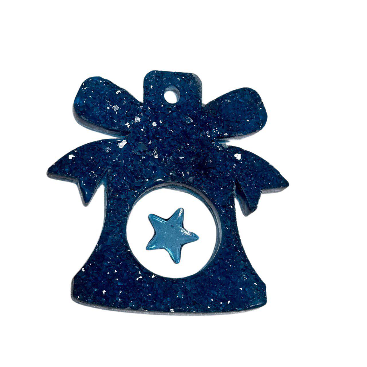 Sparkling Xmas Bell Mold with Candle Holder - Resin Christmas Mold - Ideas Decor Shop