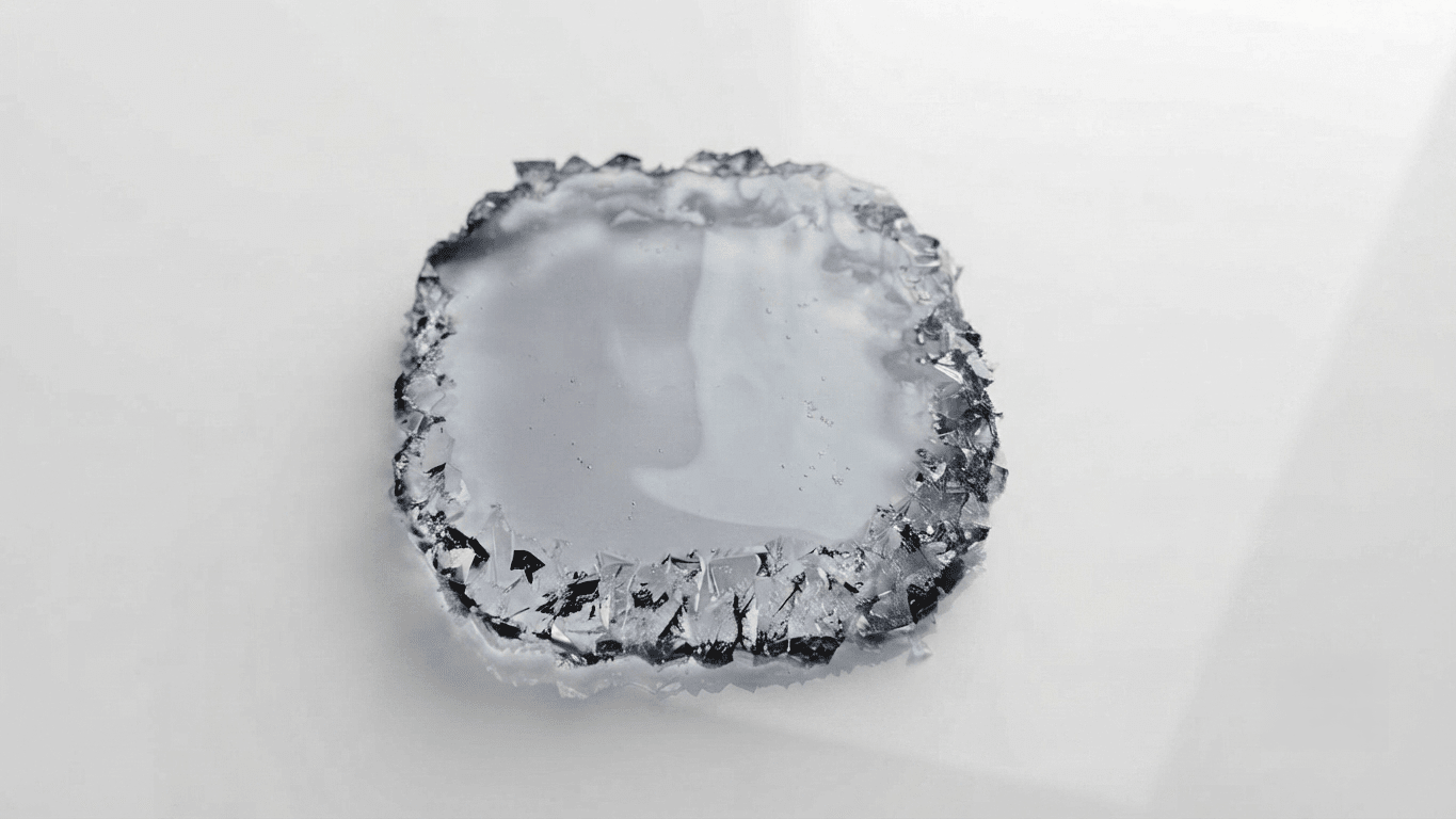 Square Crystal Edge Trinket Dish Silicone Mold - Ideas Decor Shop